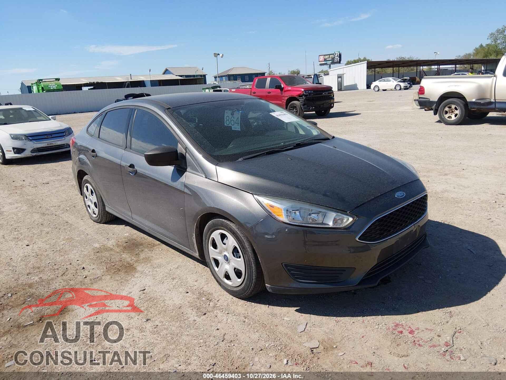 FORD FOCUS 2017 - 1FADP3E27HL235357