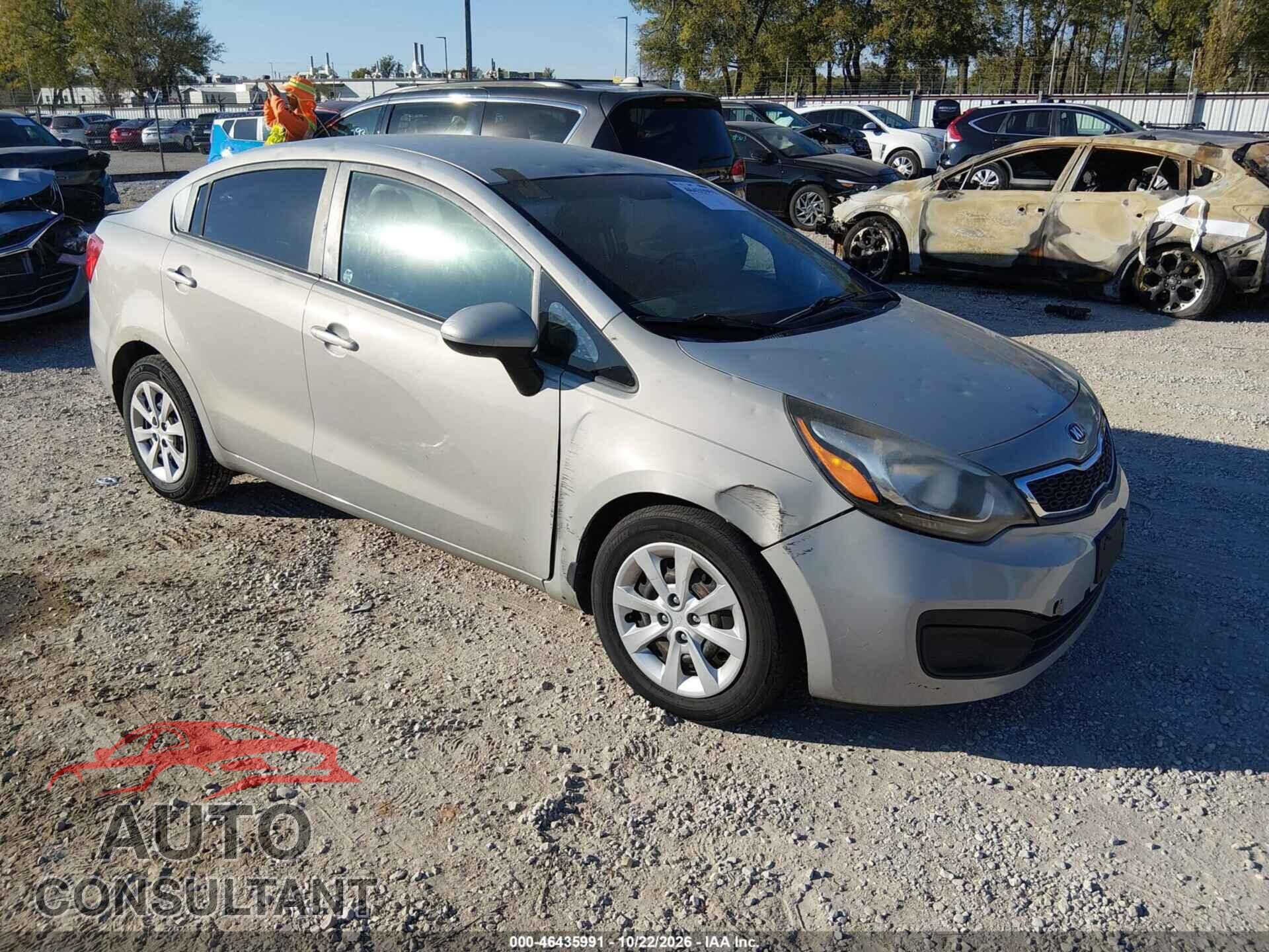 KIA RIO 2013 - KNADN4A36D6200979