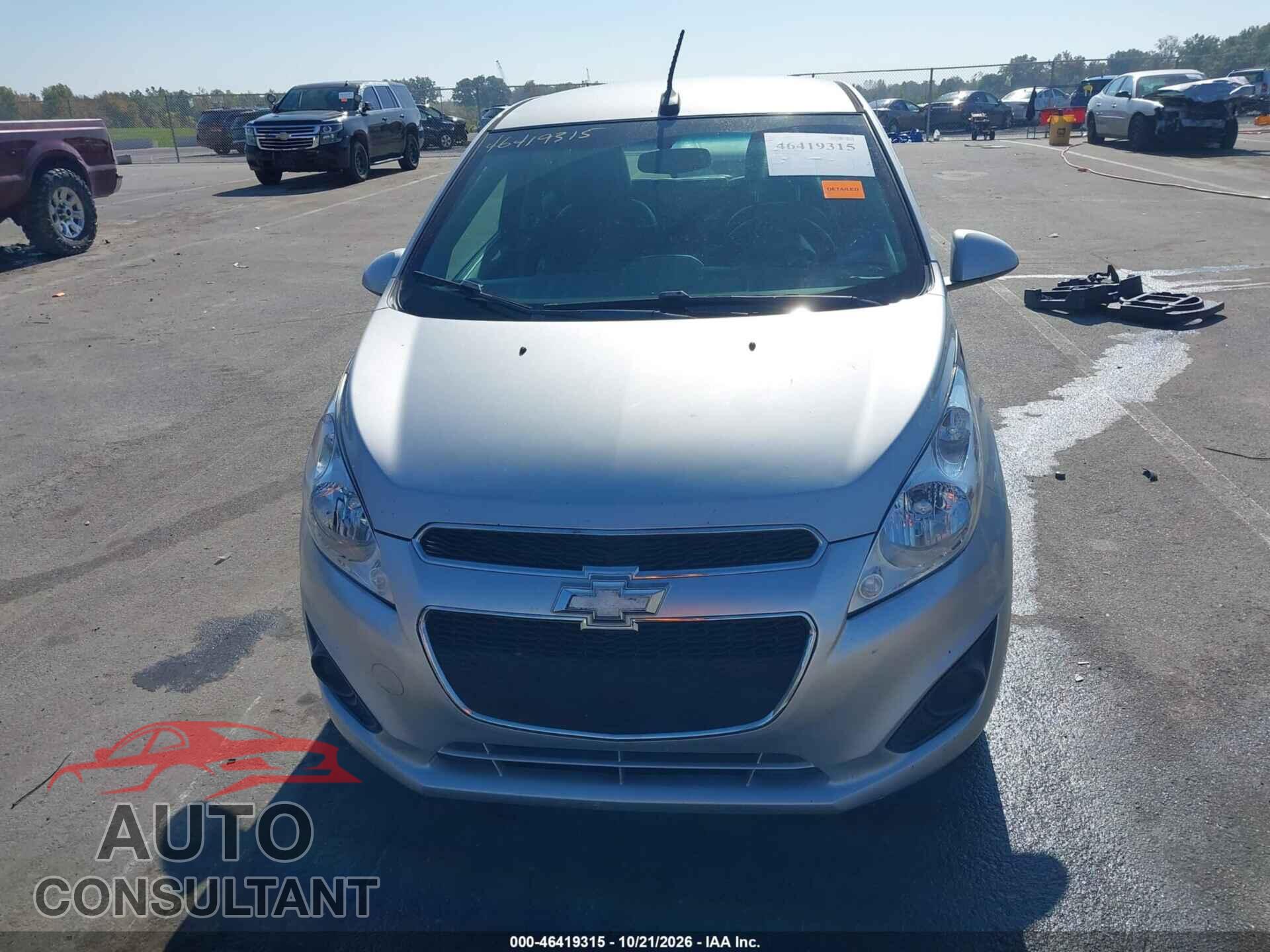 CHEVROLET SPARK 2014 - KL8CD6S92EC537581