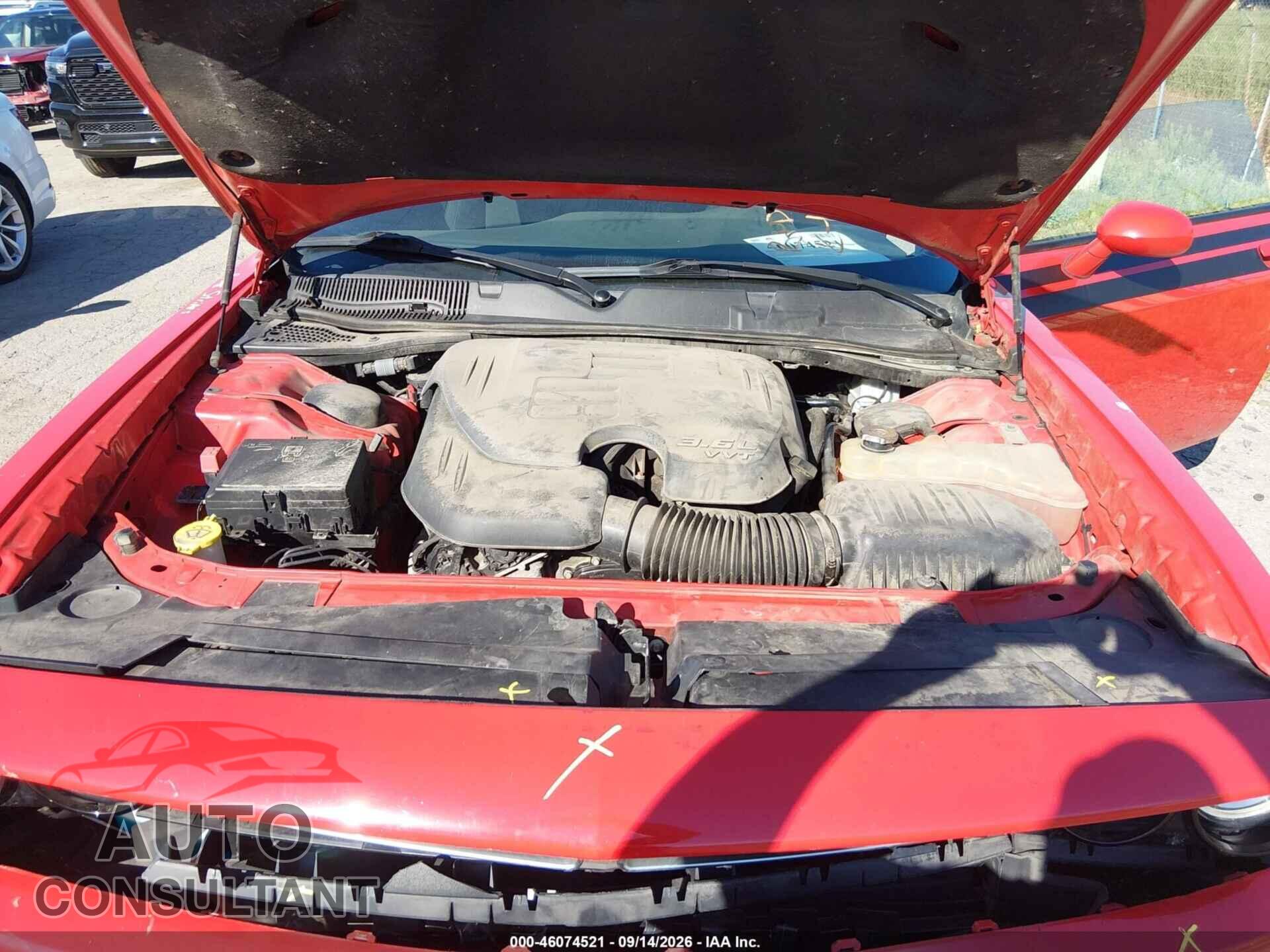 DODGE CHALLENGER 2016 - 2C3CDZAG8GH280309