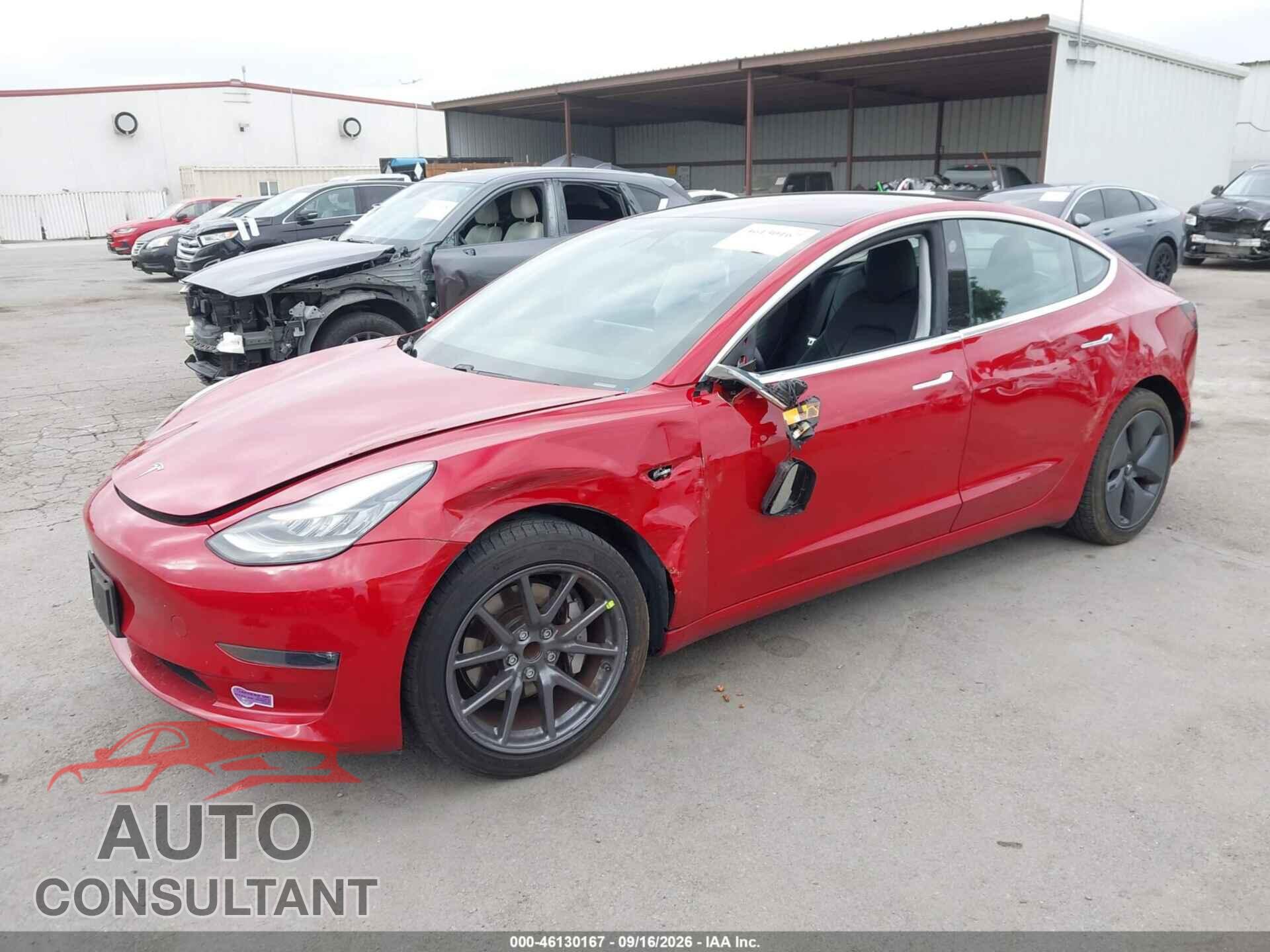 TESLA MODEL 3 2018 - 5YJ3E1EA6JF058543