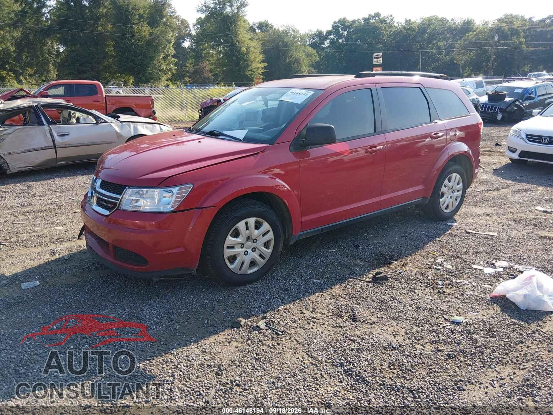 DODGE JOURNEY 2018 - 3C4PDCAB8JT273812