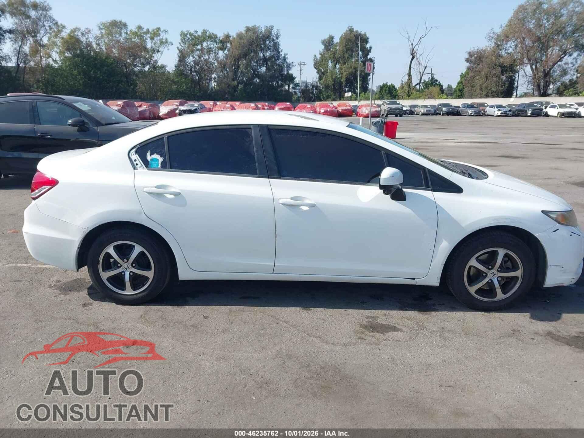HONDA CIVIC 2015 - 19XFB2F70FE217830