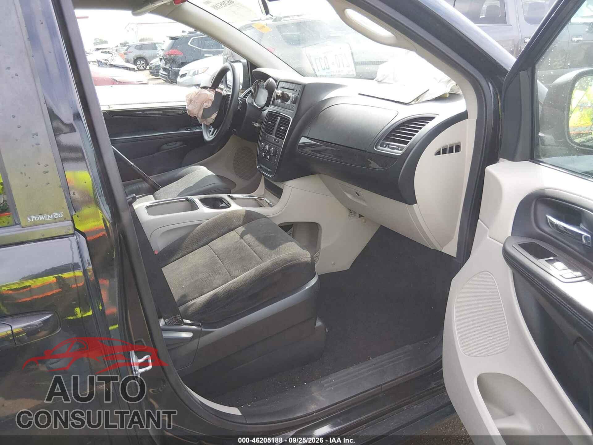 DODGE CARAVAN 2012 - 02C4RDGC6CR296312