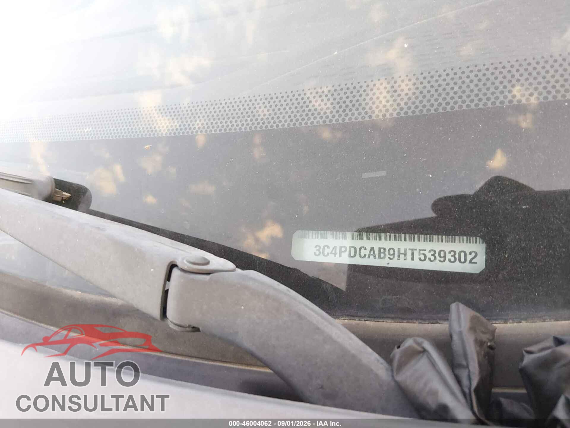 DODGE JOURNEY 2017 - 3C4PDCAB9HT539302