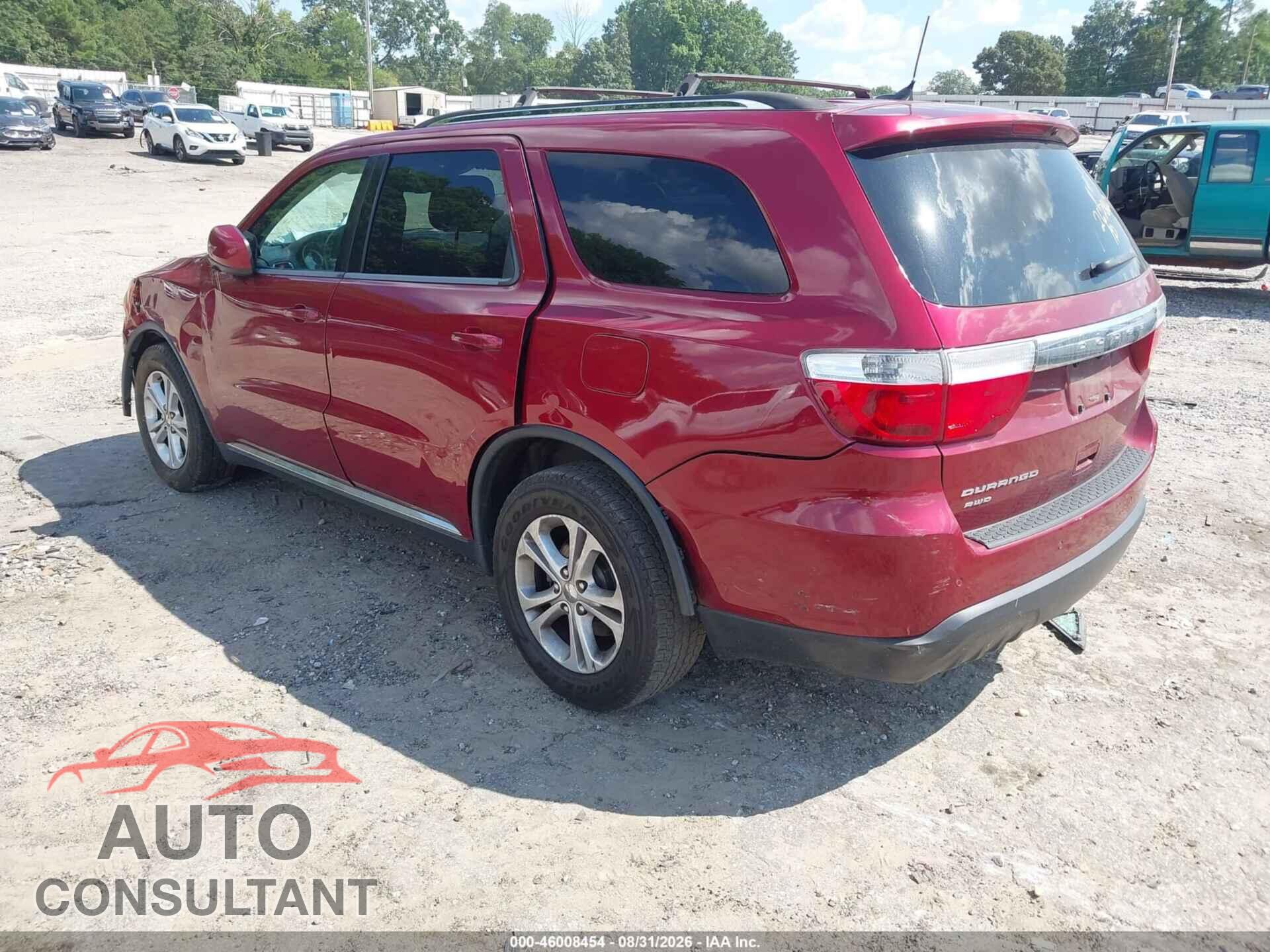 DODGE DURANGO 2013 - 1C4RDJAG7DC699192