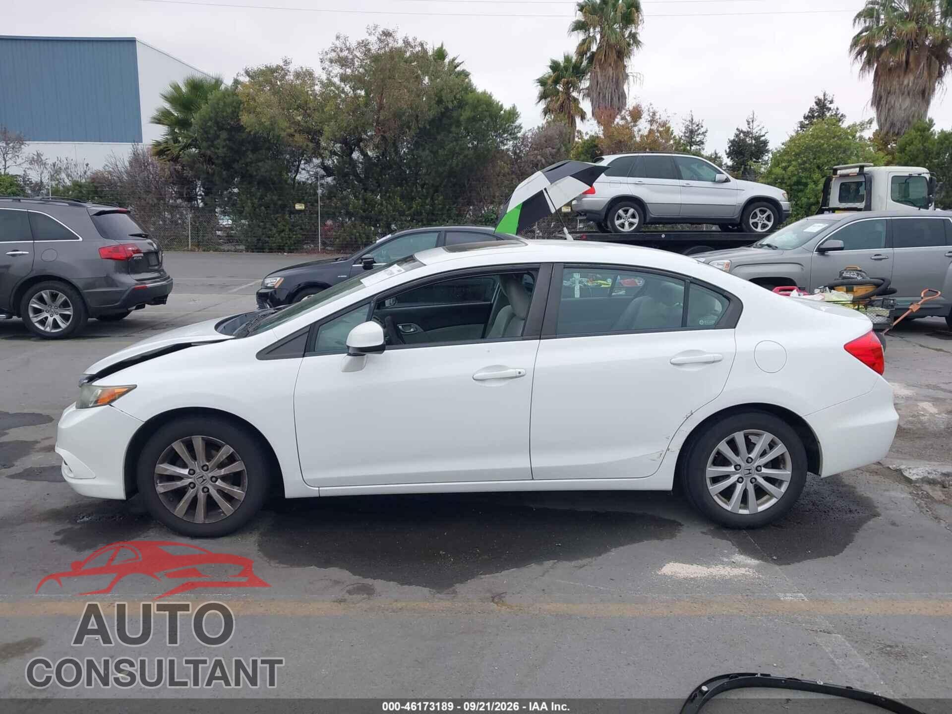 HONDA CIVIC 2012 - 19XFB2F86CE388764
