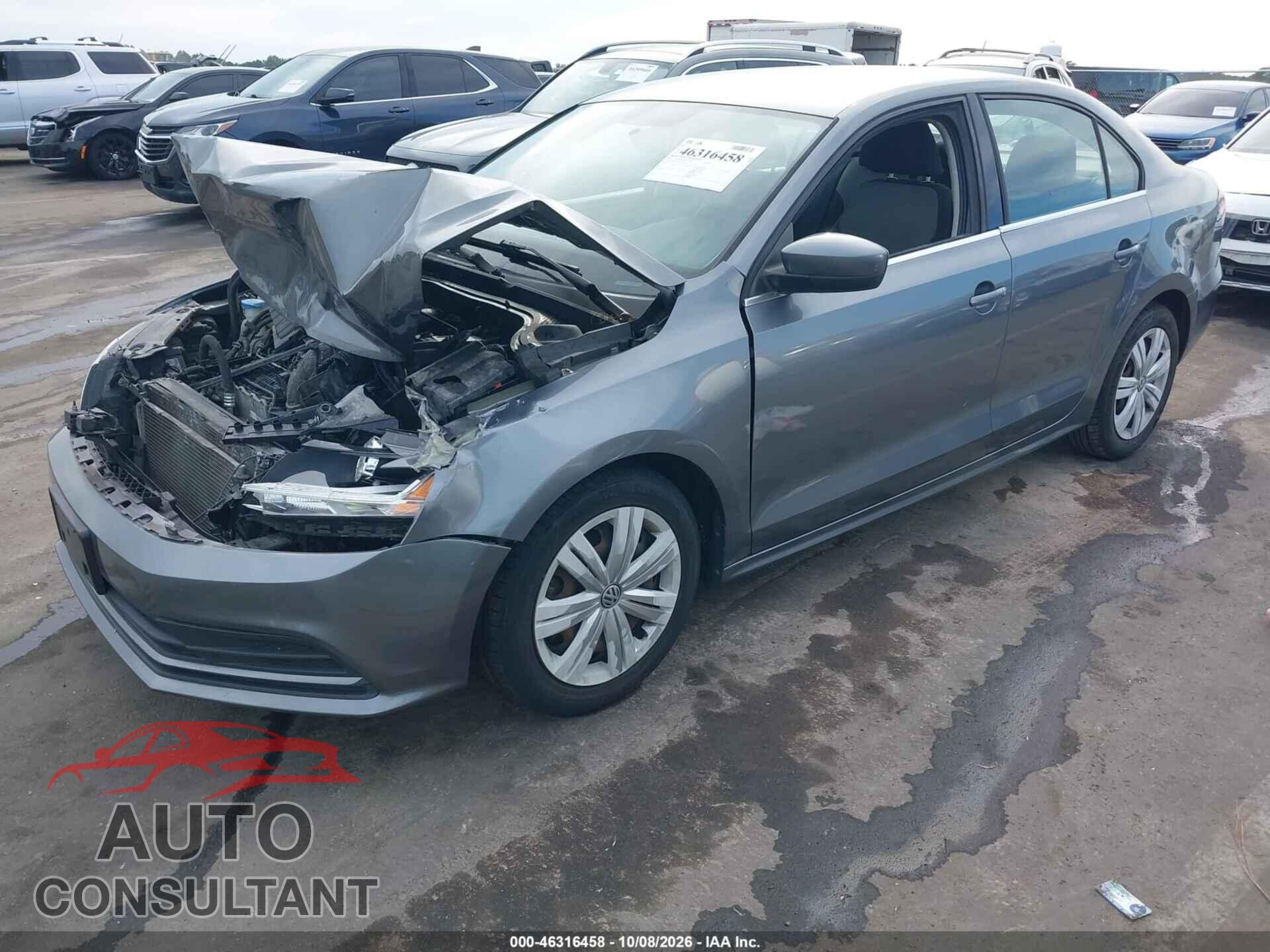 VOLKSWAGEN JETTA 2017 - 3VW2B7AJ3HM367659