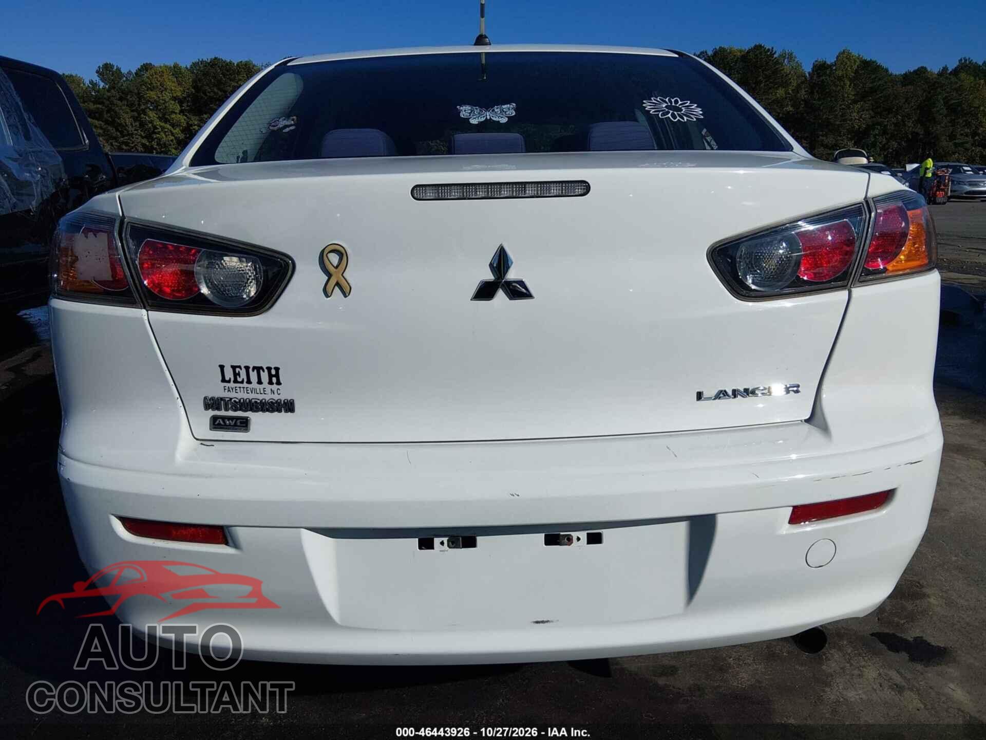 MITSUBISHI LANCER 2012 - JA32V2FW3CU022037