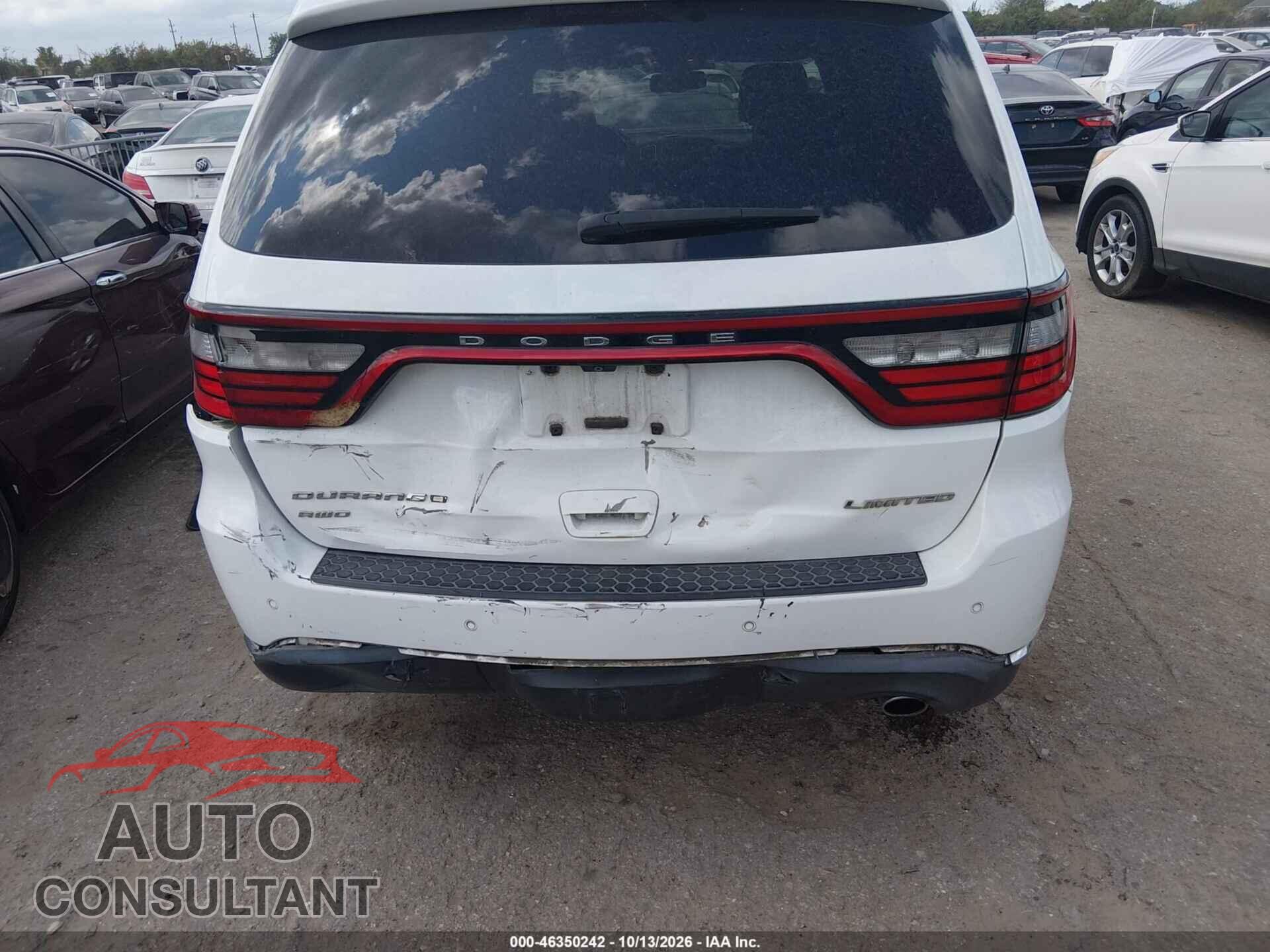 DODGE DURANGO 2015 - 1C4RDJDG9FC850905