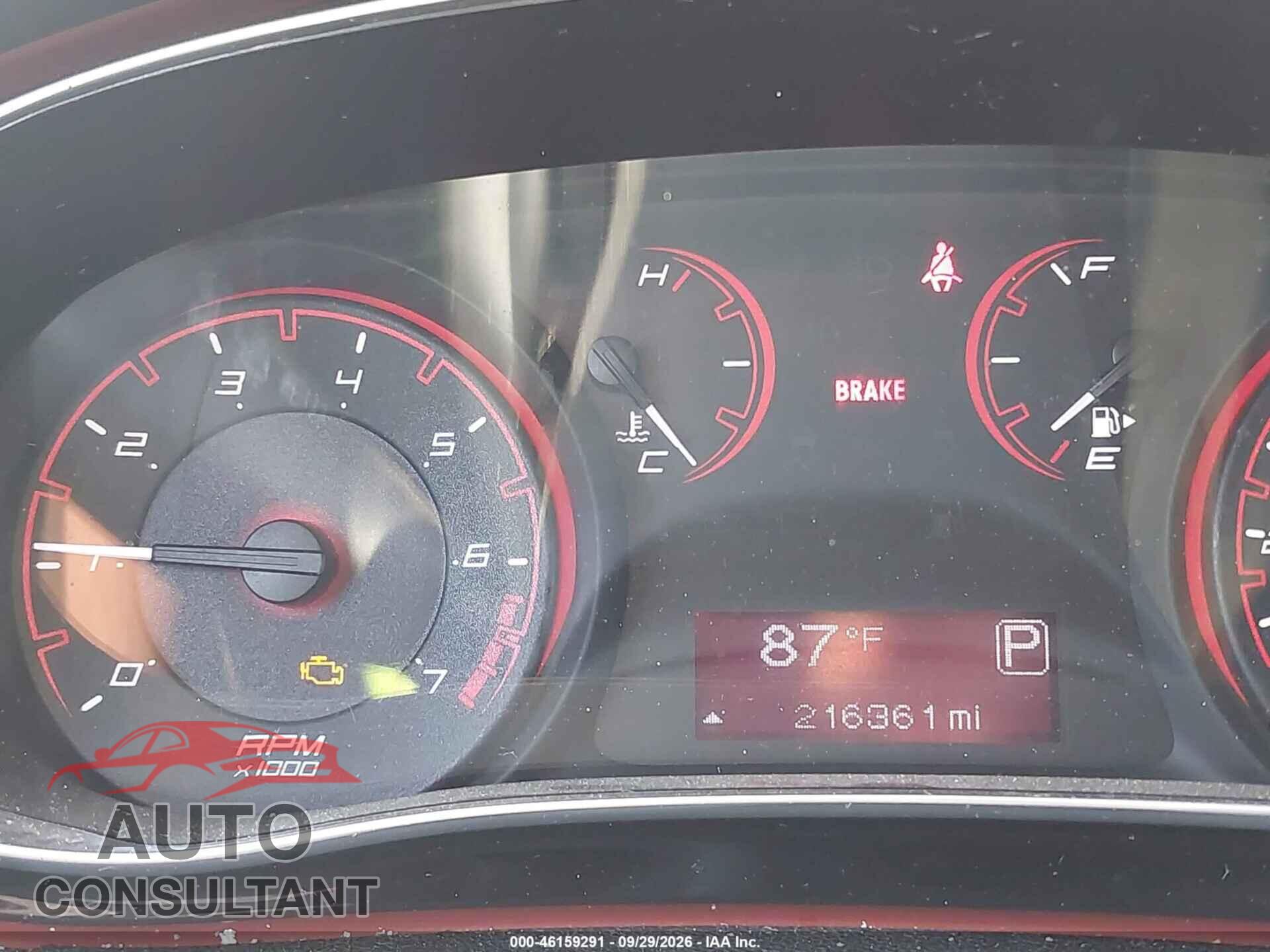 DODGE DART 2014 - 1C3CDFBBXED868255