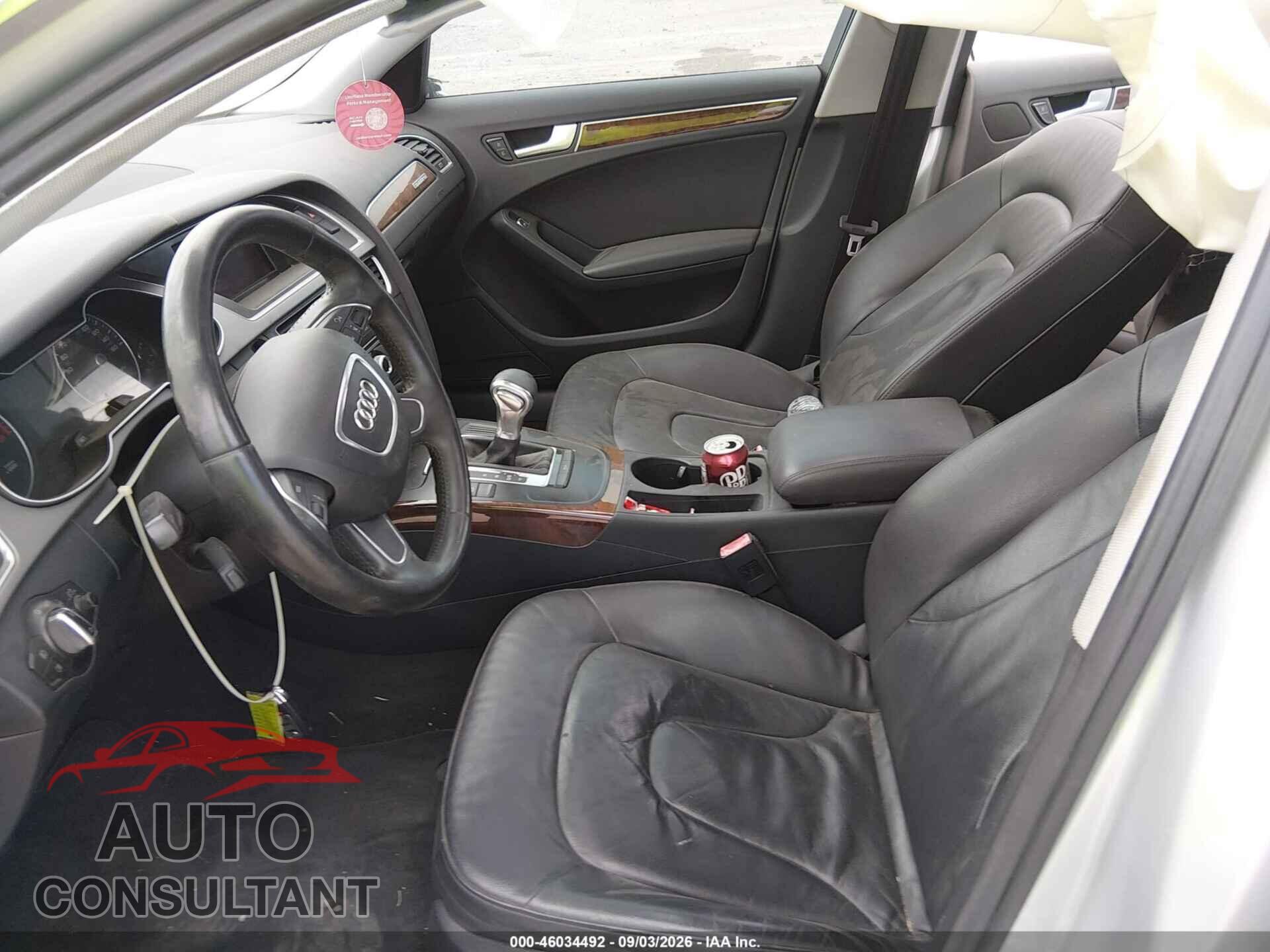 AUDI A4 2013 - WAUBFAFL6DN011752