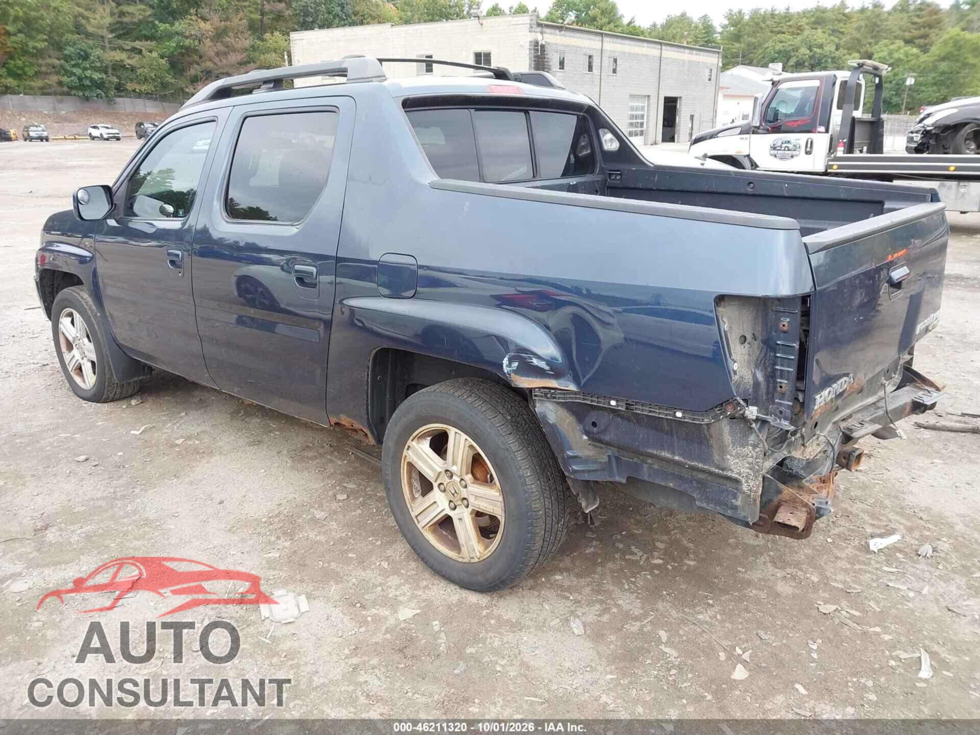 HONDA RIDGELINE 2009 - 5FPYK16509B103284