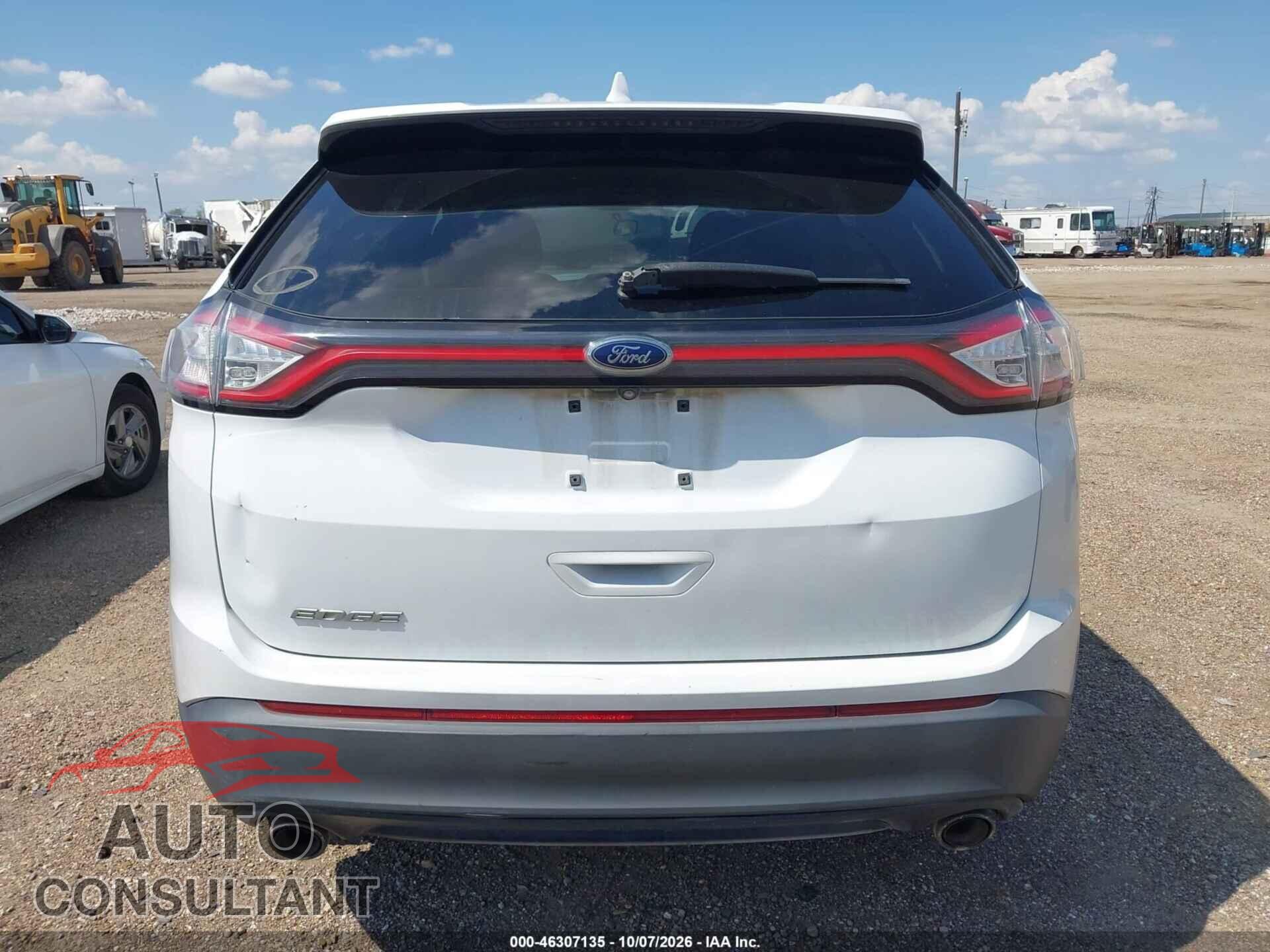 FORD EDGE 2015 - 2FMTK3G85FBC11508