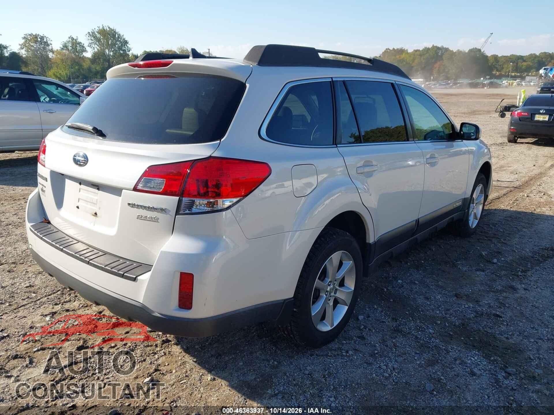 SUBARU OUTBACK 2014 - 4S4BRBMC5E3324898