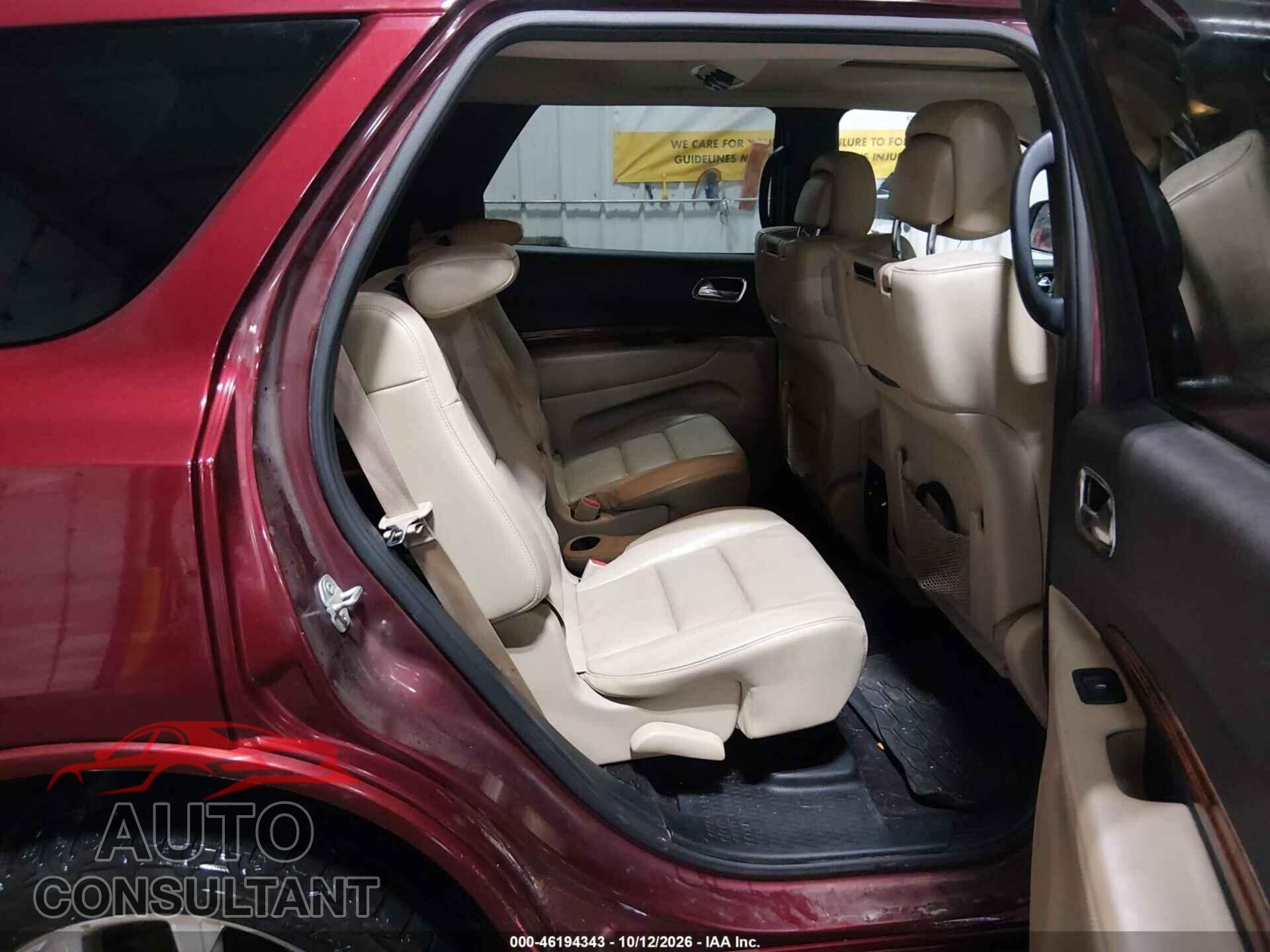 DODGE DURANGO 2016 - 1C4RDJEG1GC322078