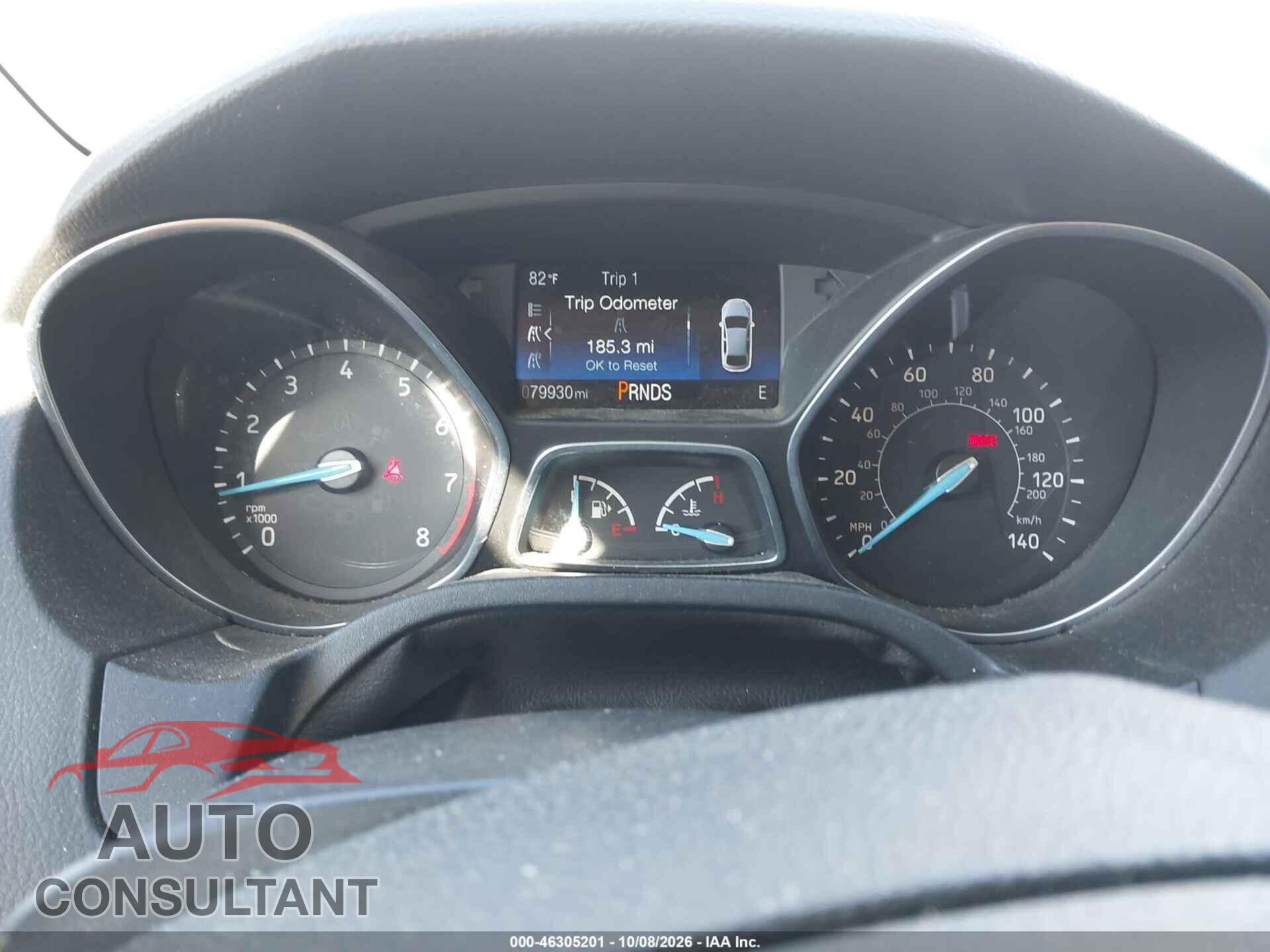 FORD FOCUS 2017 - 1FADP3FE4HL259950