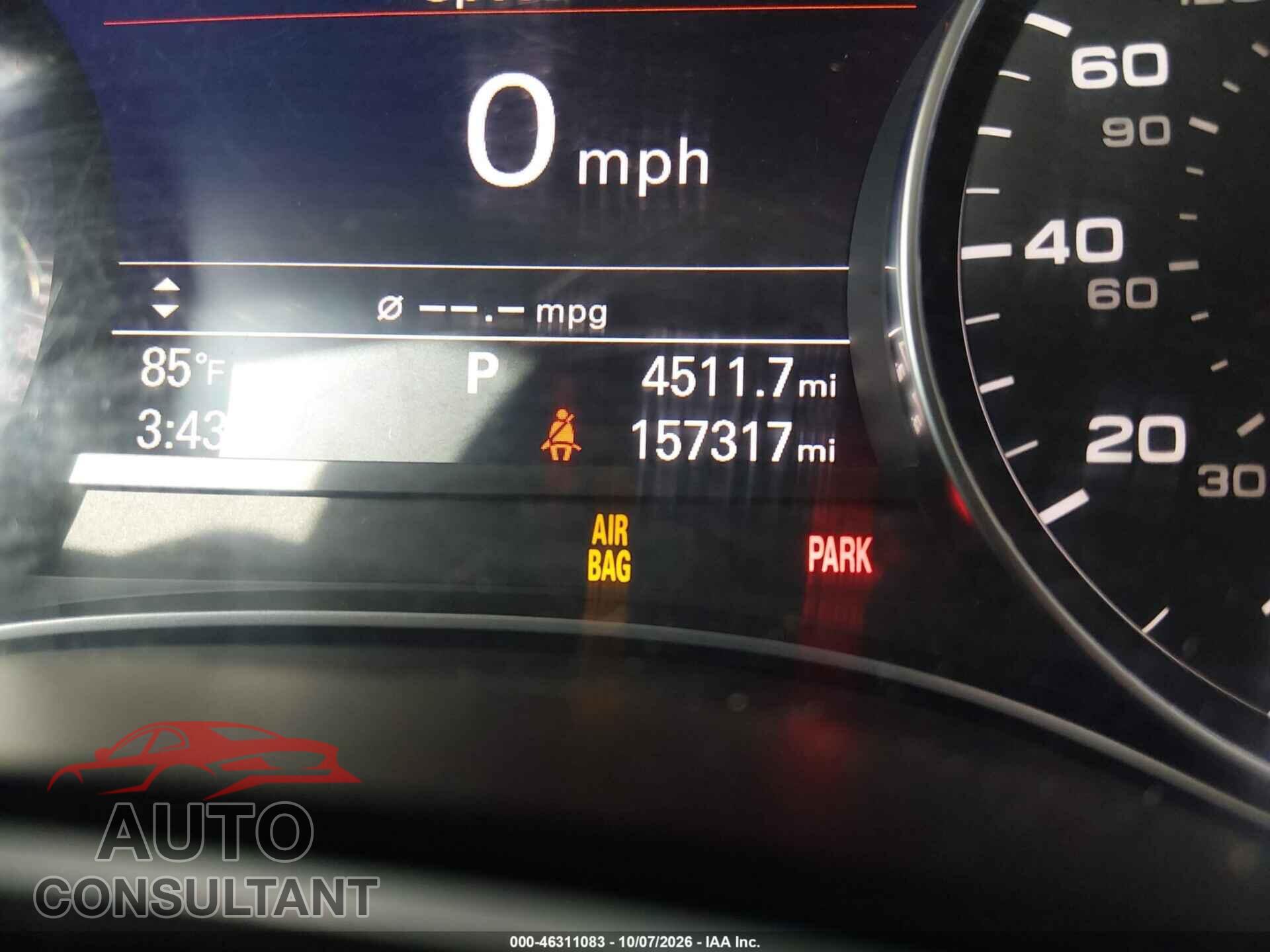 AUDI A6 2017 - WAUD8AFC8HN029355