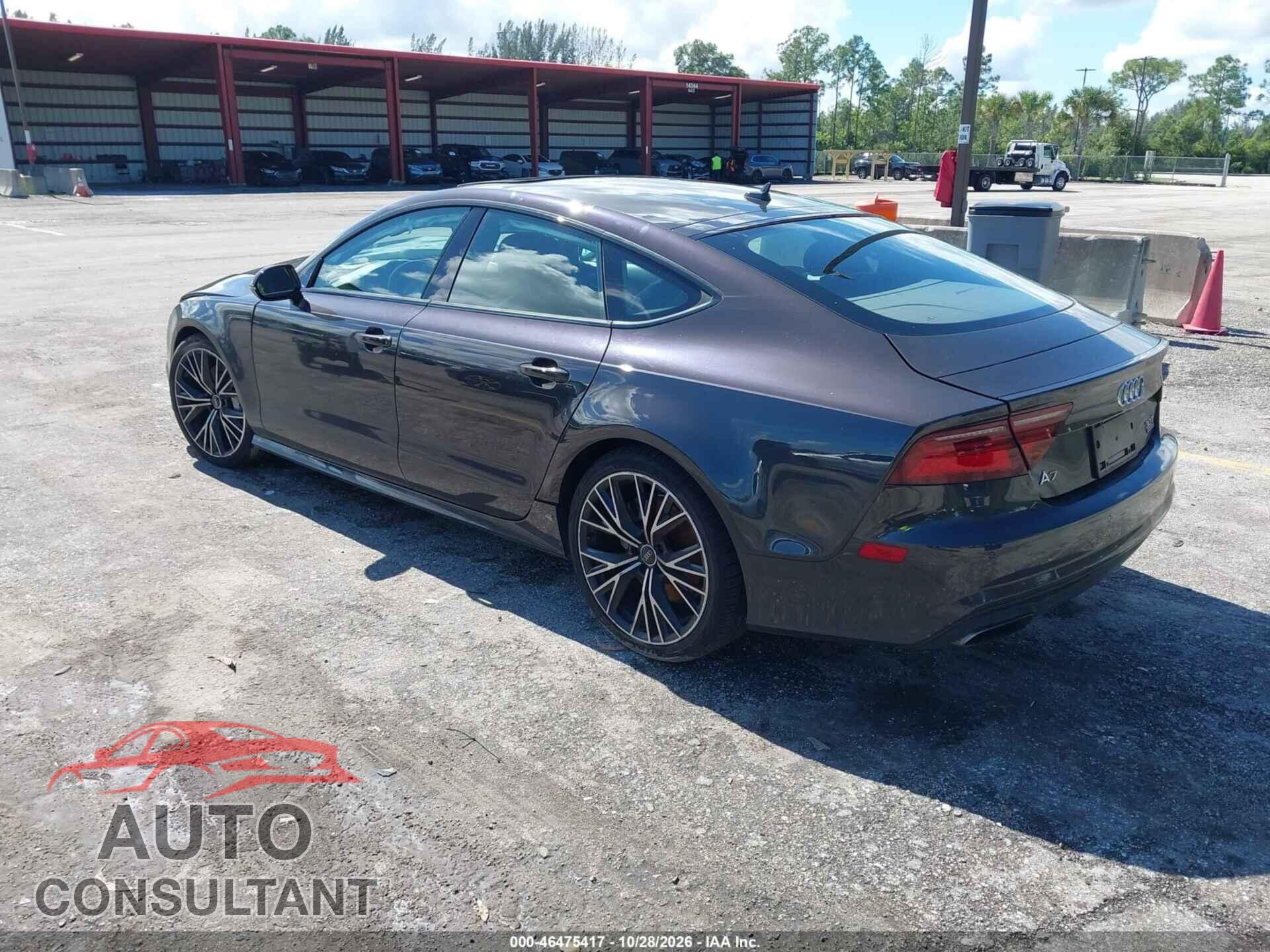 AUDI A7 2016 - WAU2GAFC5GN038507