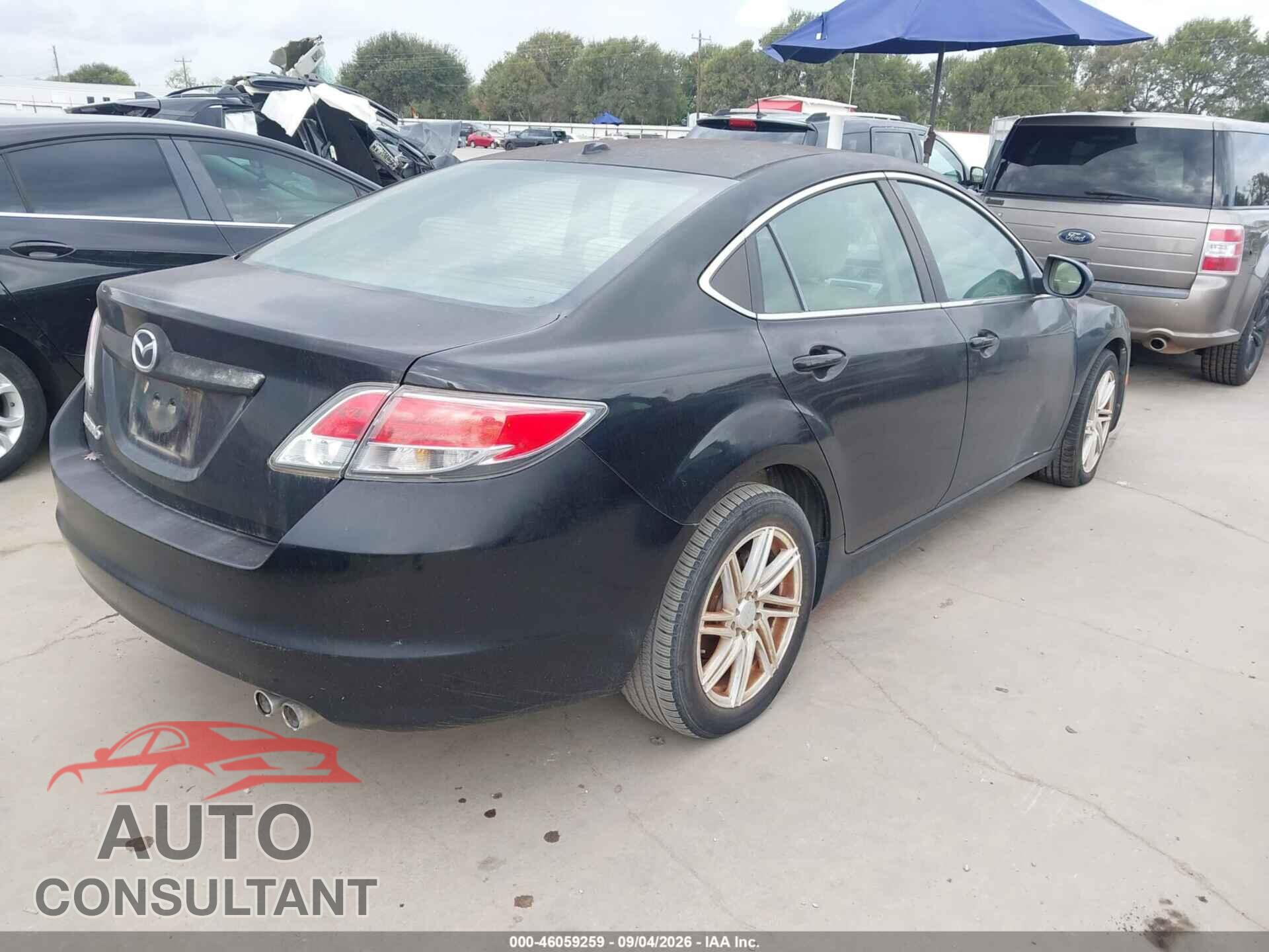 MAZDA MAZDA6 2009 - 1YVHP82A095M28809
