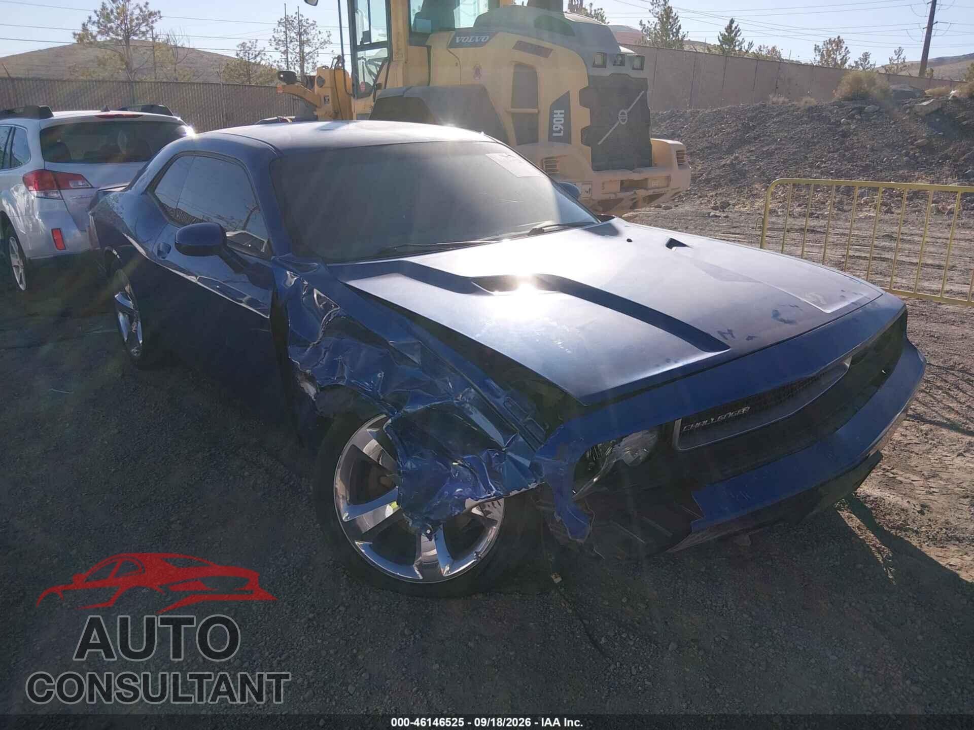 DODGE CHALLENGER 2012 - 2C3CDYAG1CH292371