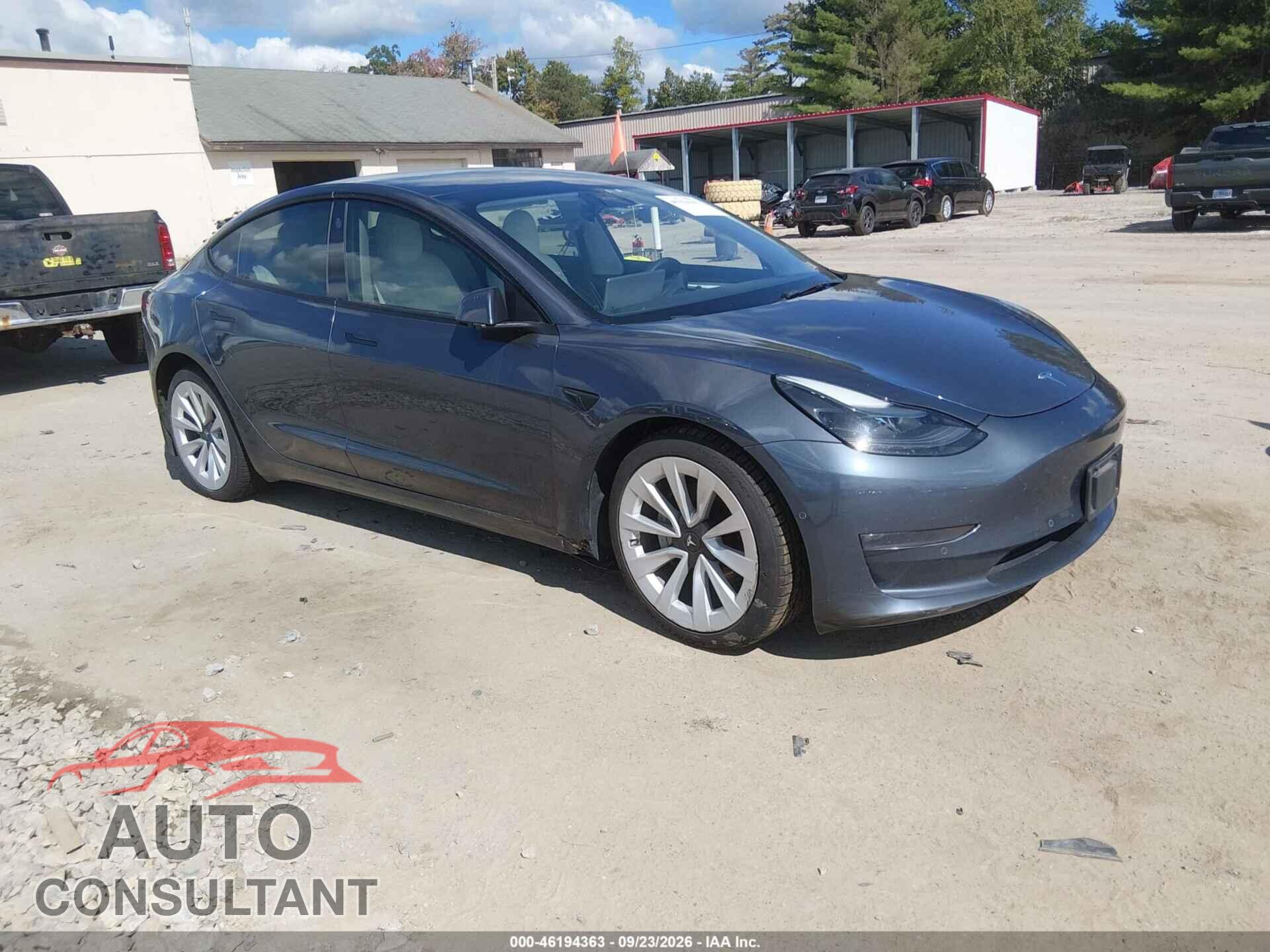 TESLA MODEL 3 2022 - 5YJ3E1EB2NF278616