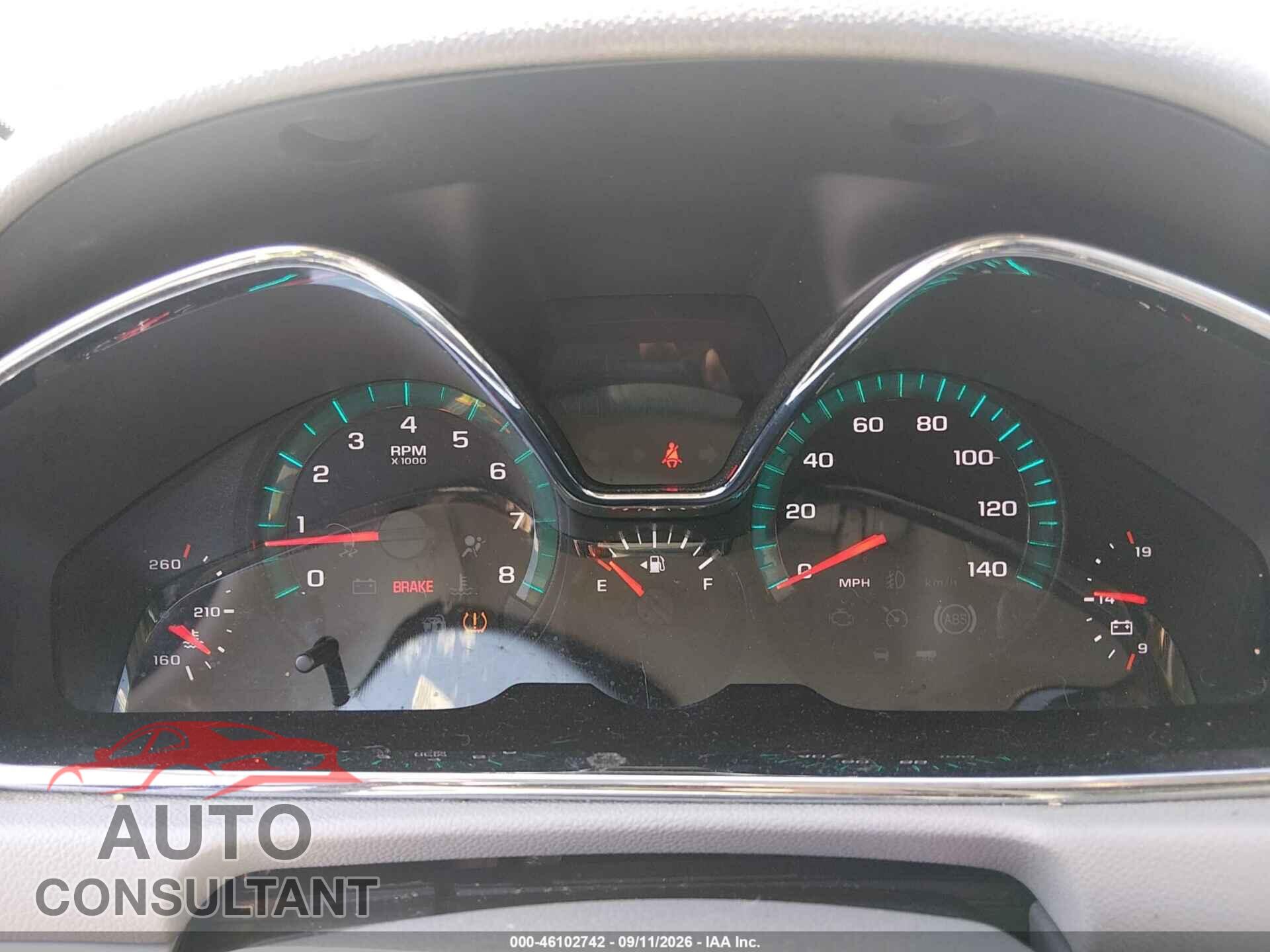 CHEVROLET TRAVERSE 2016 - 1GNKRJKD2GJ114078