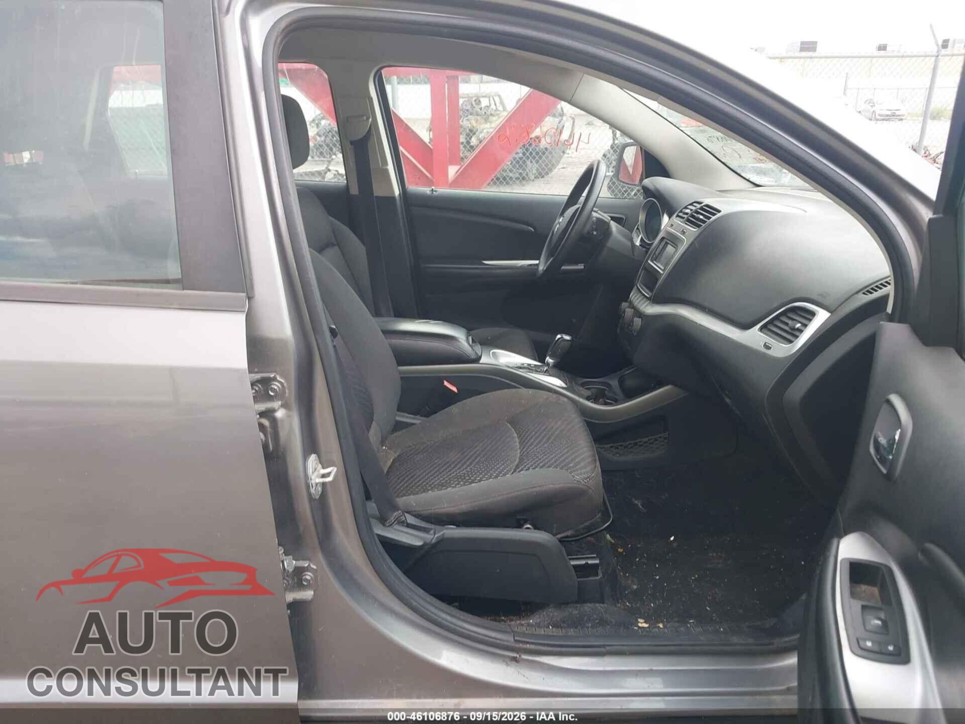 DODGE JOURNEY 2012 - 3C4PDCAB7CT203656