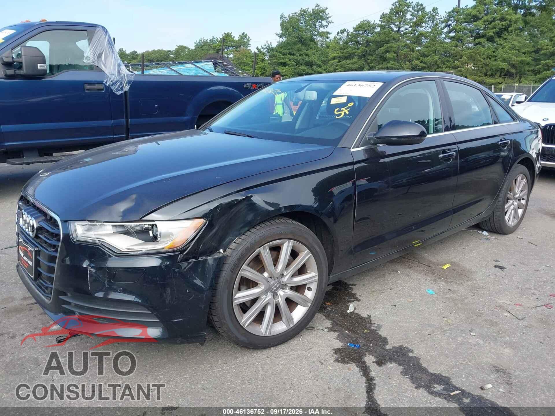 AUDI A6 2013 - WAUGFAFC4DN085886