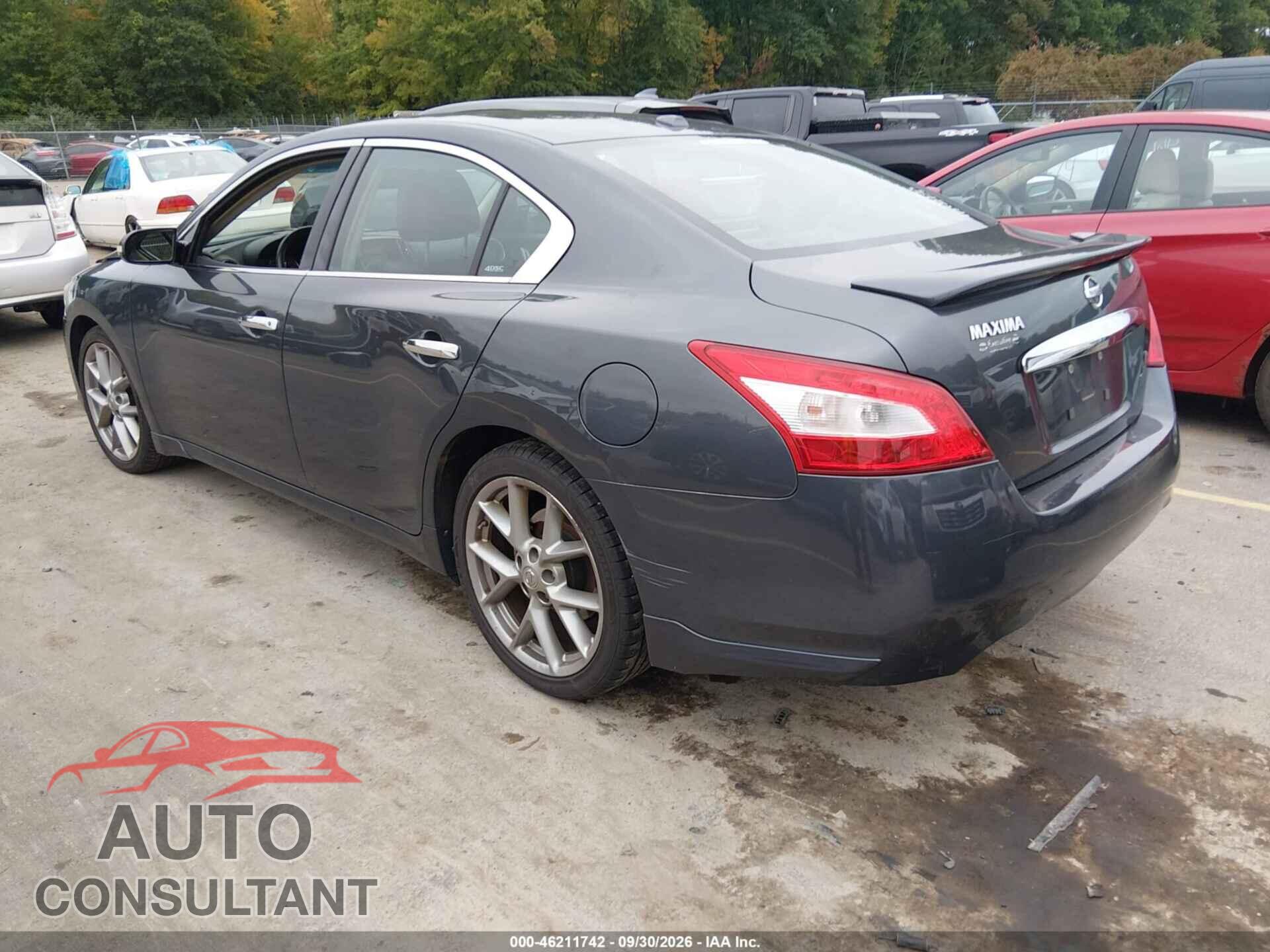 NISSAN MAXIMA 2011 - 1N4AA5AP1BC848163