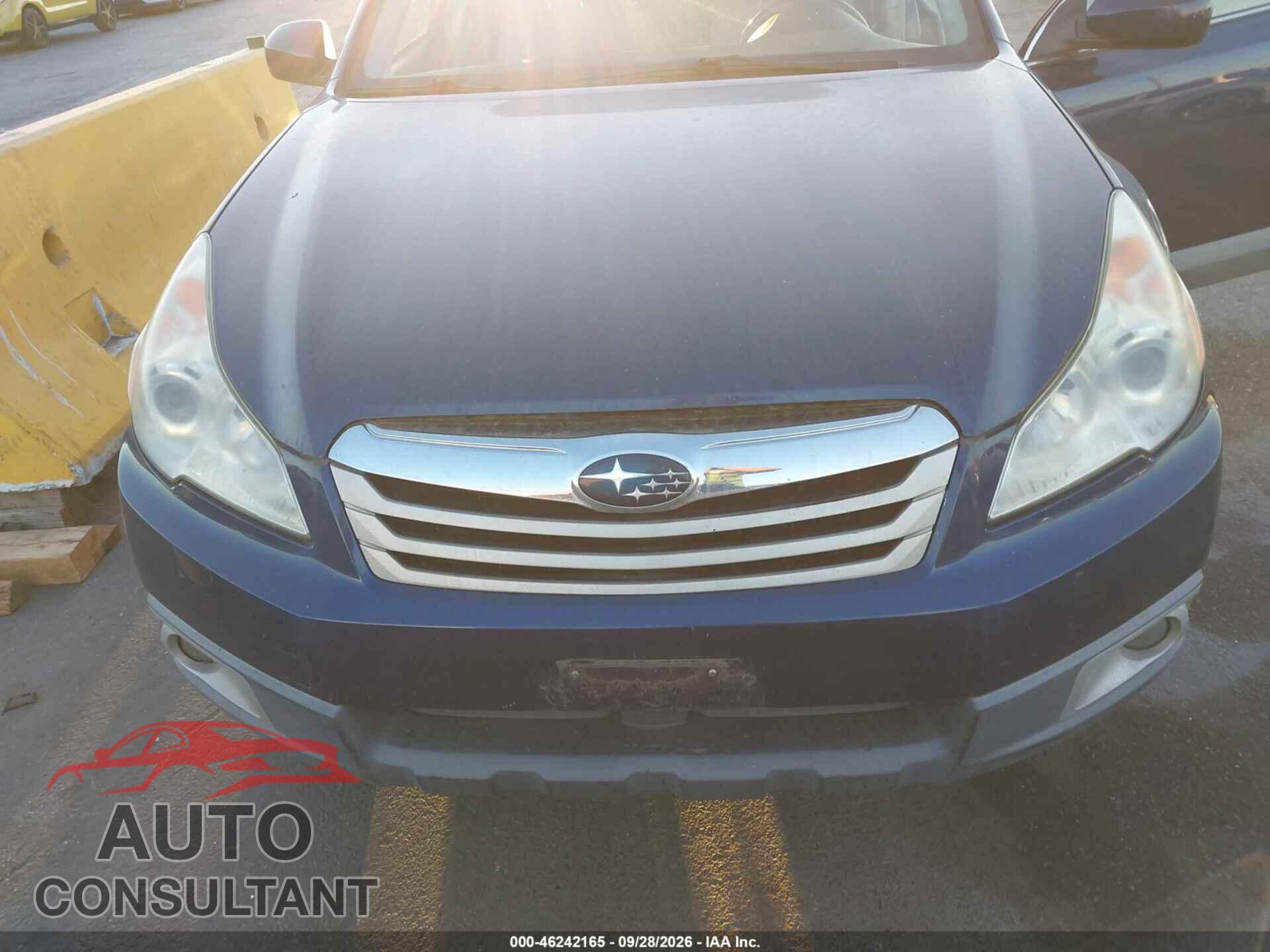 SUBARU OUTBACK 2011 - 4S4BRBGC1B3339910