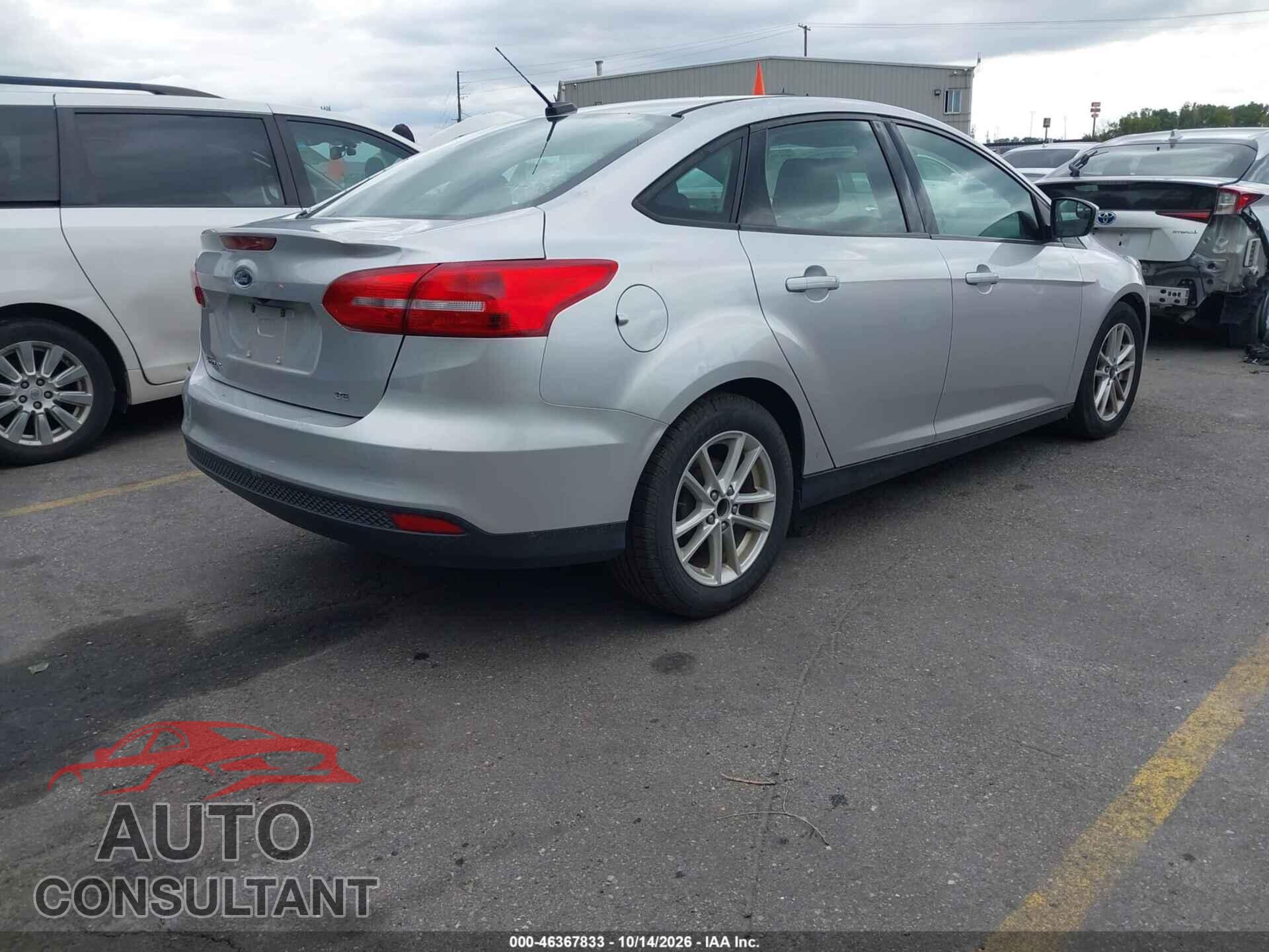 FORD FOCUS 2018 - 1FADP3F24JL250628