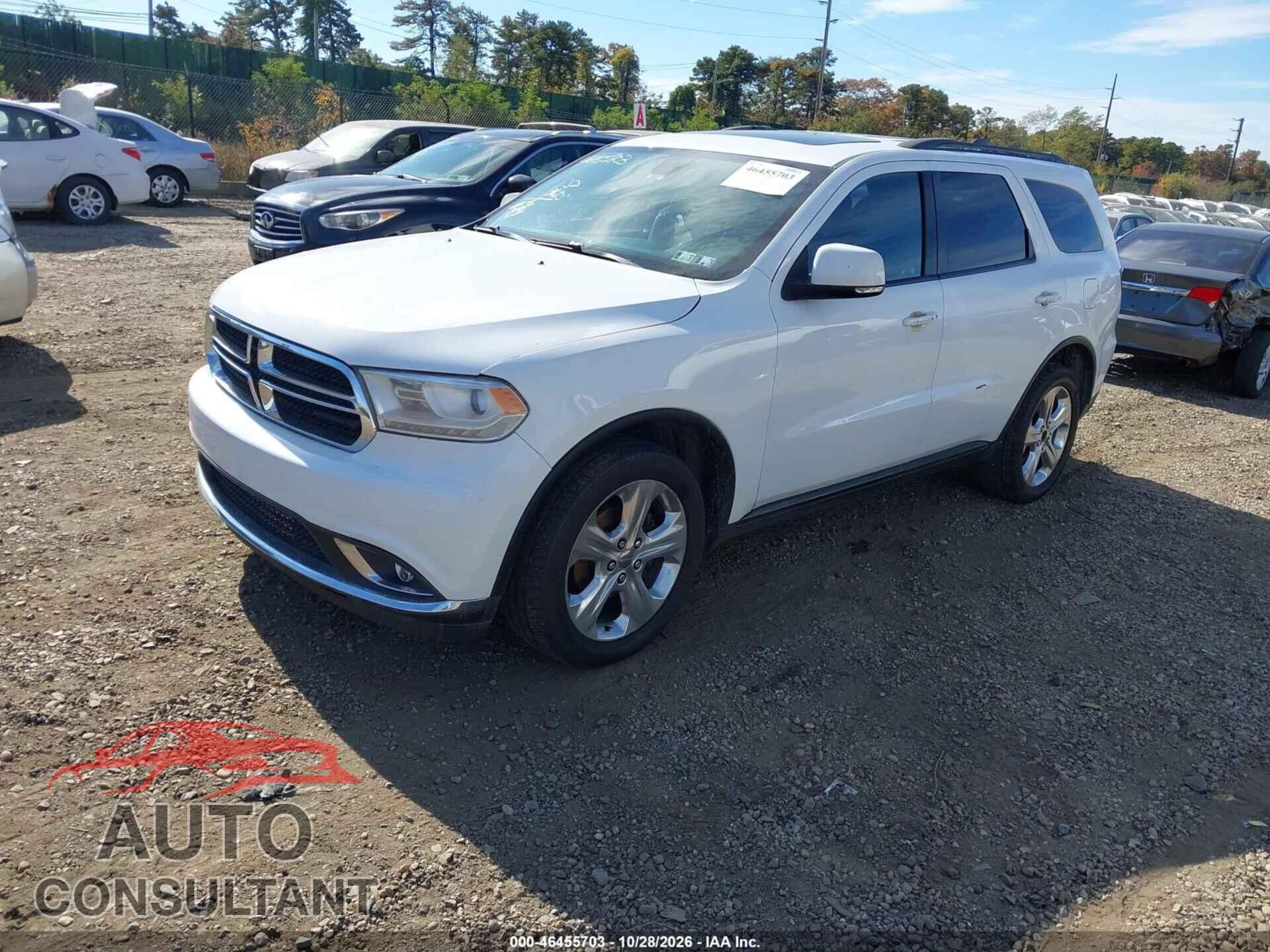 DODGE DURANGO 2014 - 1C4RDJDG2EC581869