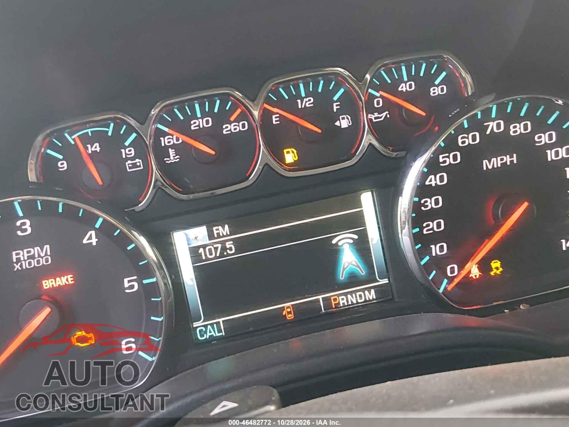 CHEVROLET SILVERADO 1500 2015 - 1GCVKSEC5FZ346080