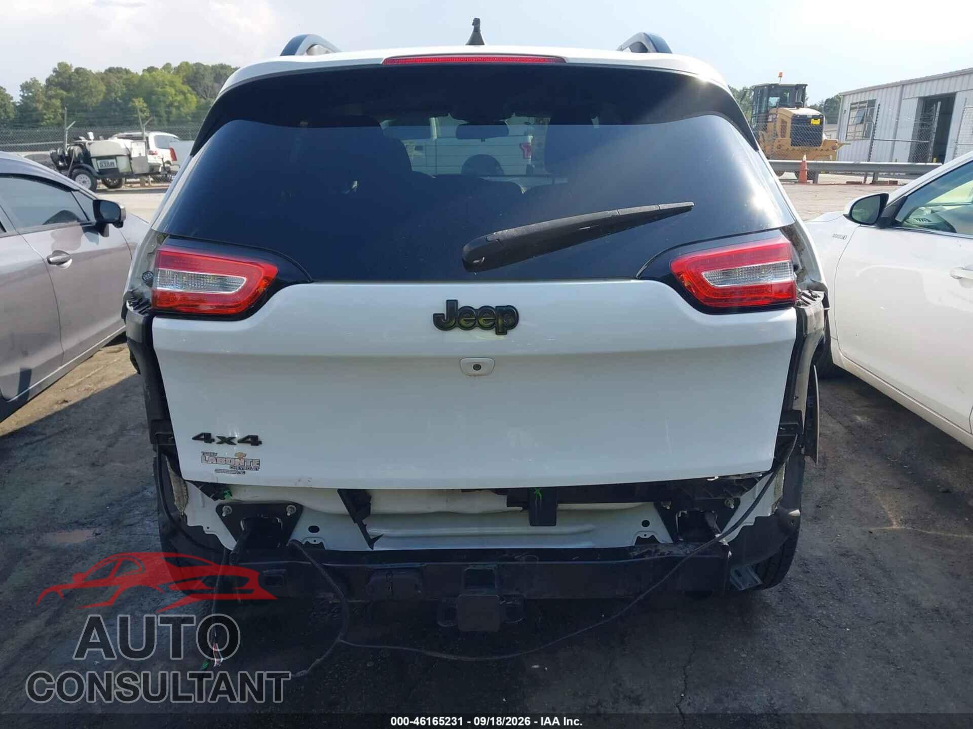JEEP CHEROKEE 2016 - 1C4PJMCS2GW187104