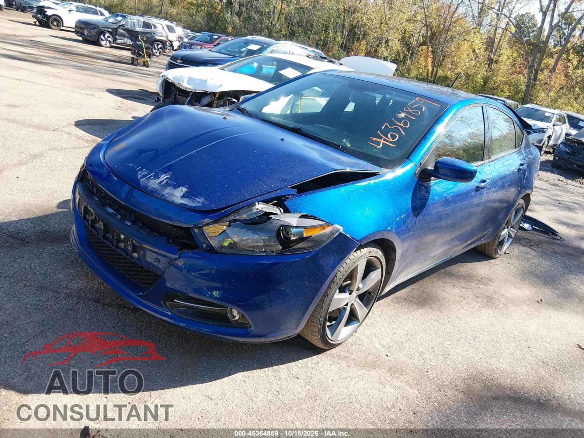 DODGE DART 2013 - 1C3CDFBA4DD308026