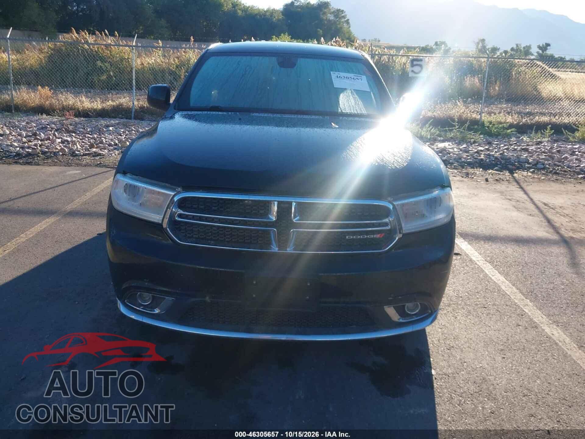 DODGE DURANGO 2014 - 1C4RDJAG5EC381511