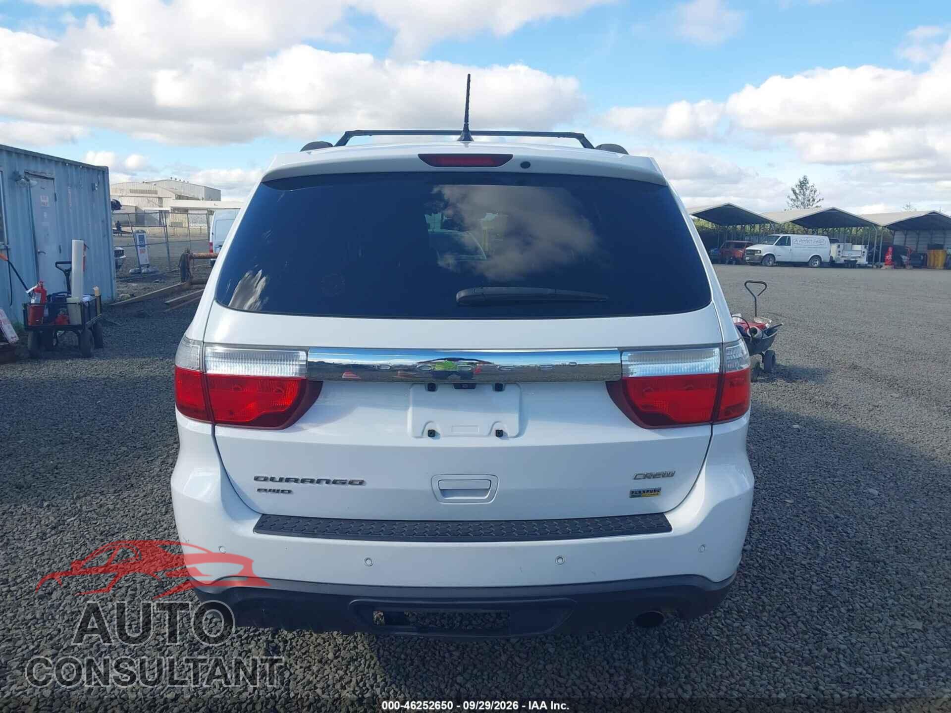 DODGE DURANGO 2013 - 1C4RDJDG4DC701007