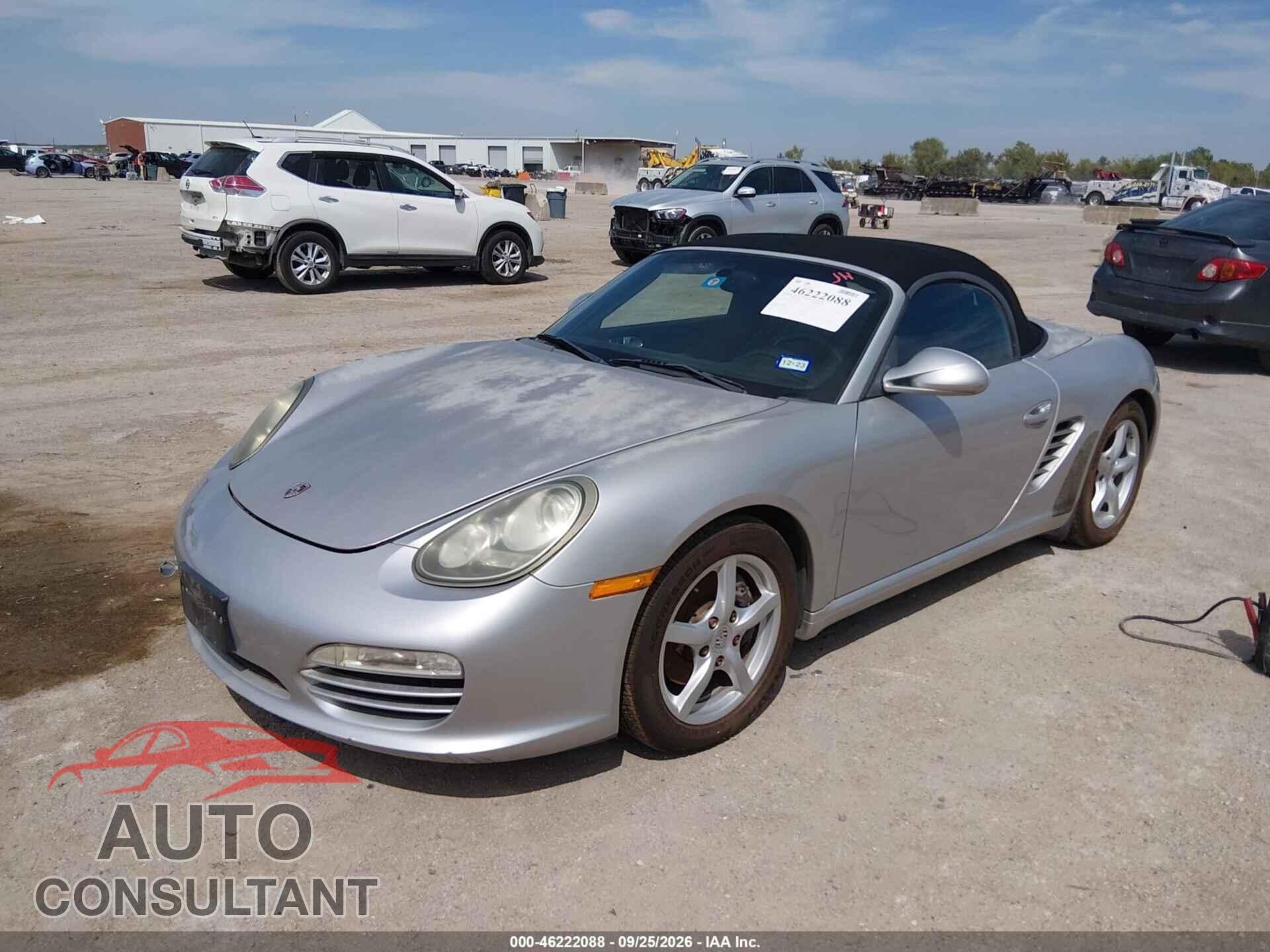 PORSCHE BOXSTER 2010 - WP0CA2A88AU710381