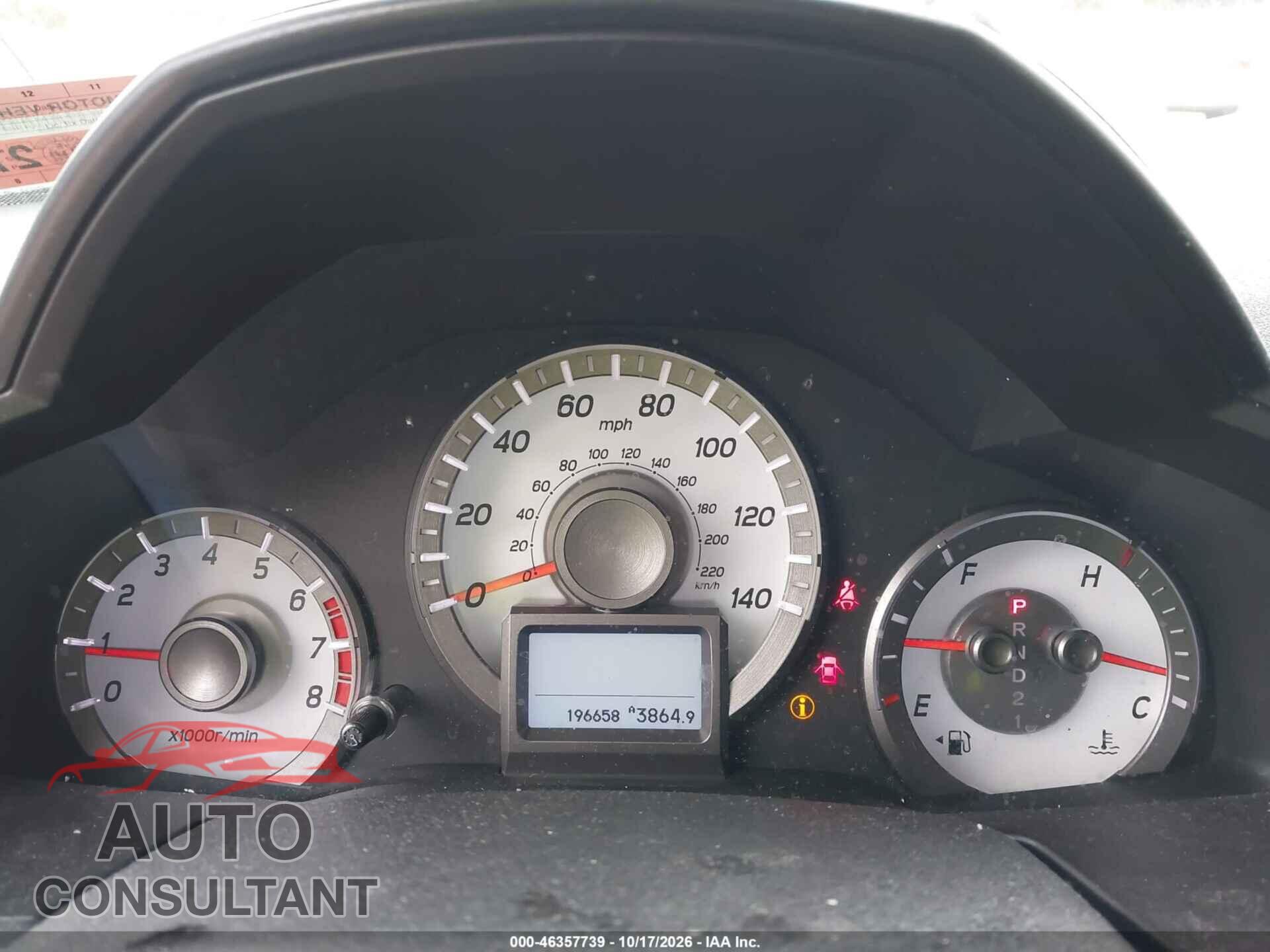 HONDA PILOT 2014 - 5FNYF4H90EB023203