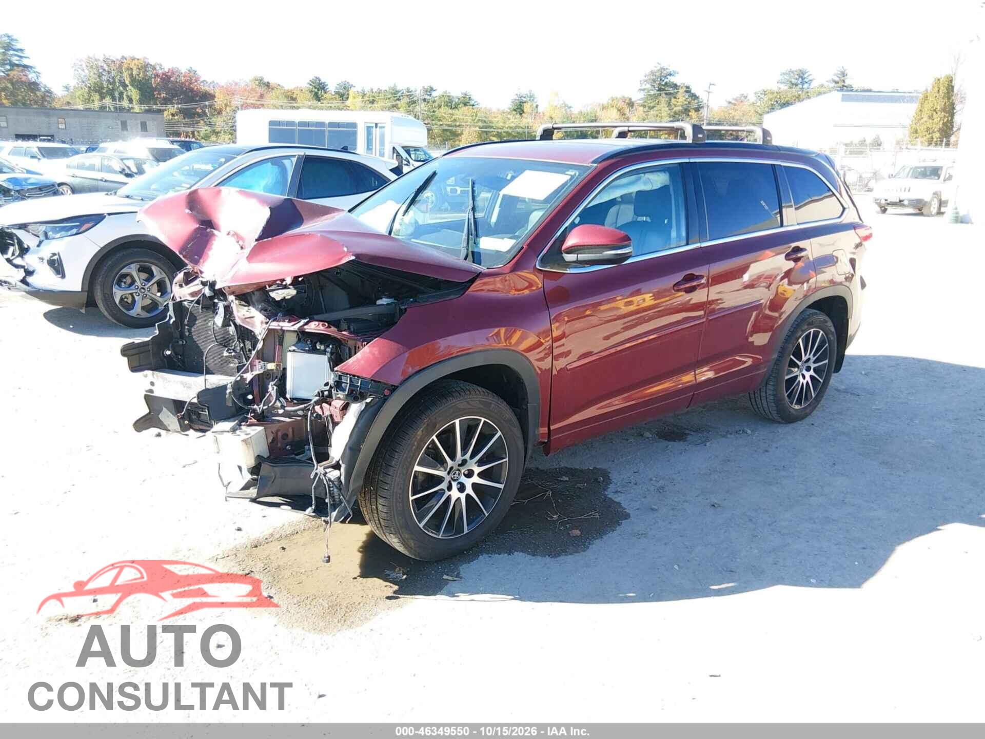 TOYOTA HIGHLANDER 2017 - 5TDJZRFHXHS368884