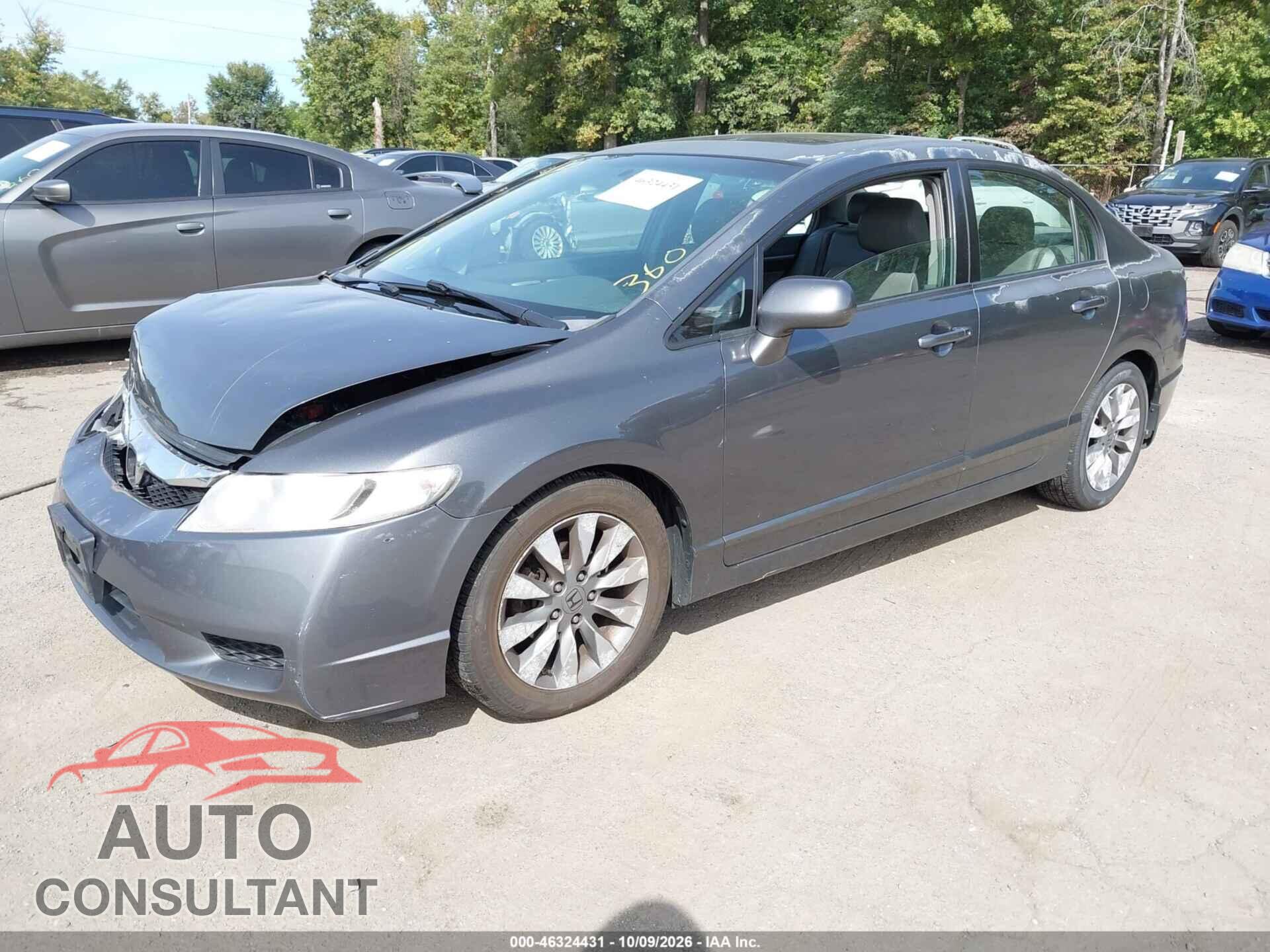 HONDA CIVIC 2010 - 2HGFA1F98AH528757