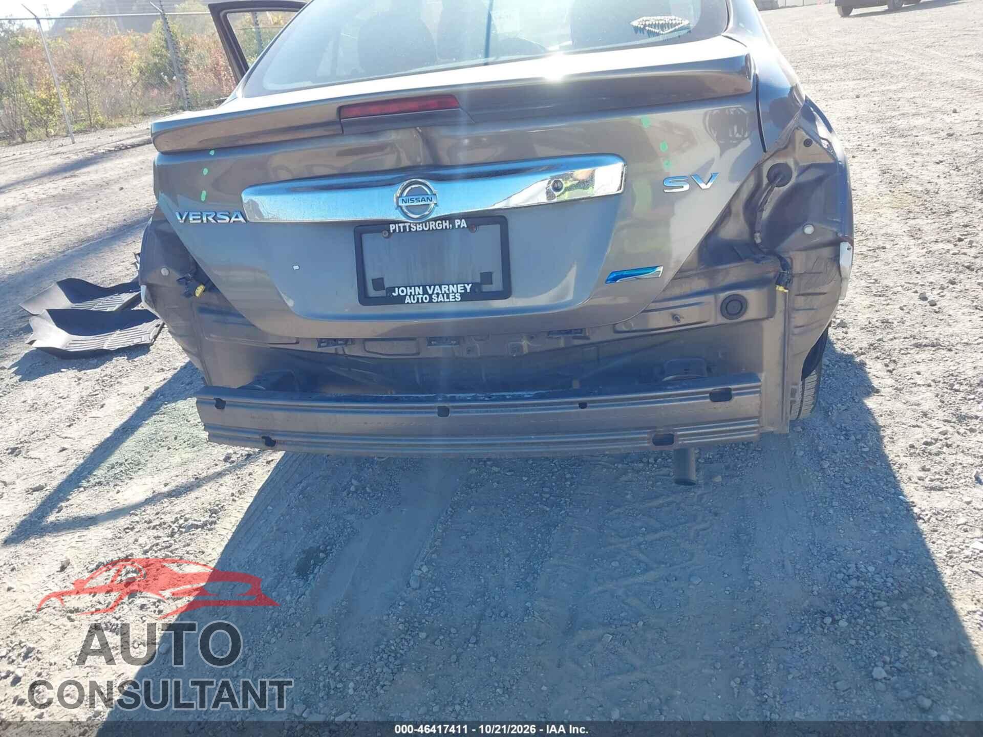 NISSAN VERSA 2014 - 3N1CN7AP1EL802492
