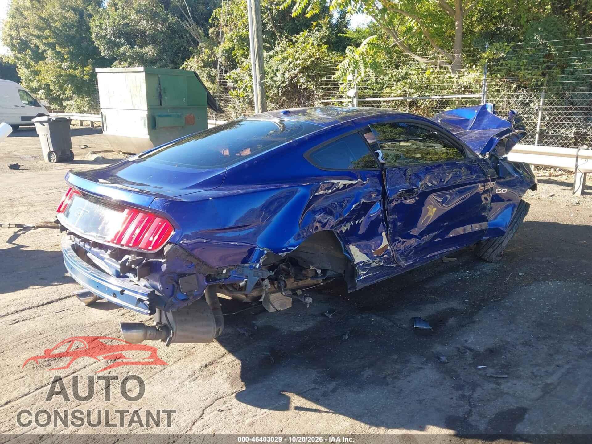 FORD MUSTANG 2015 - 1FA6P8CF9F5365444