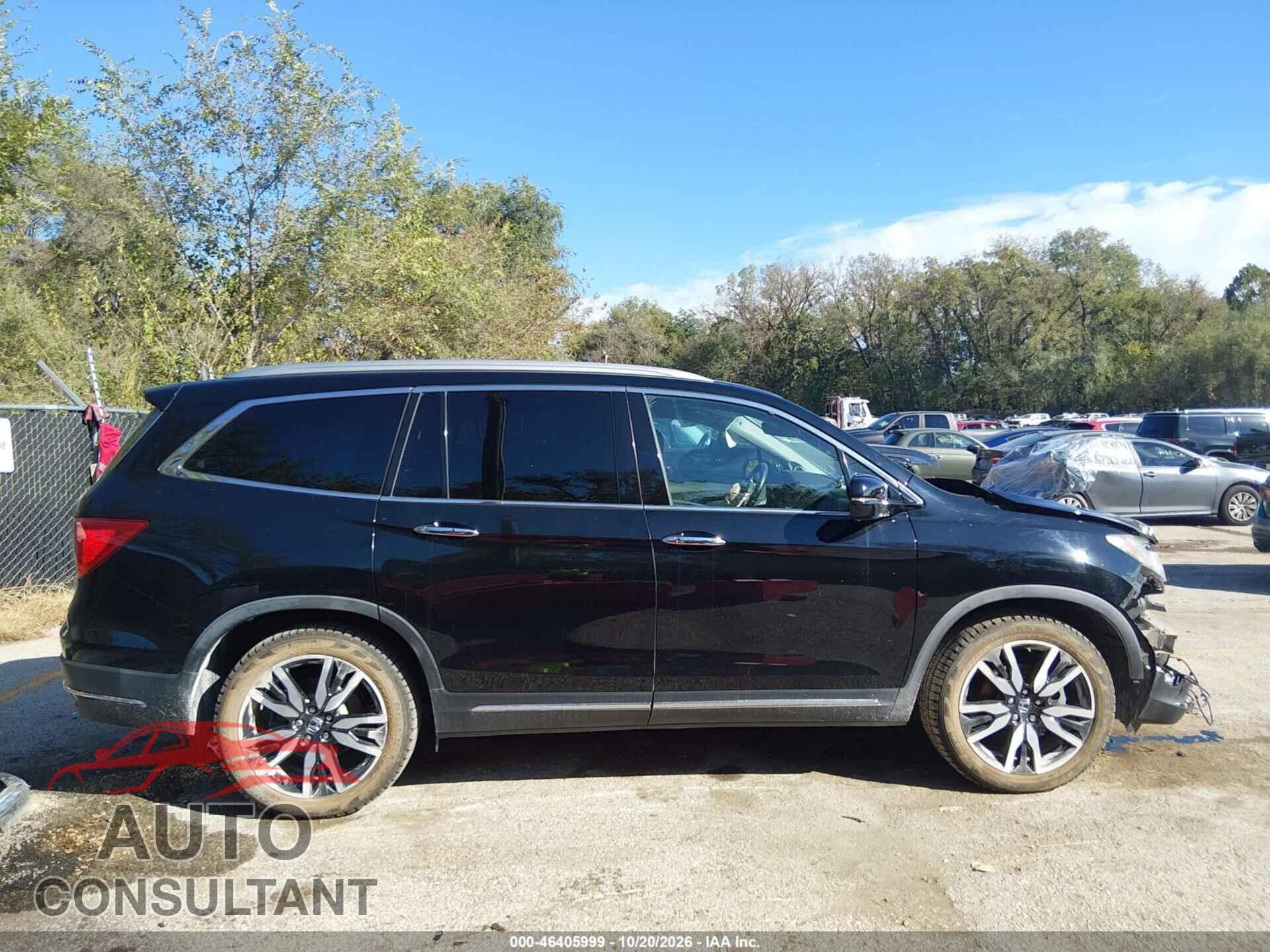 HONDA PILOT 2019 - 5FNYF6H06KB018595