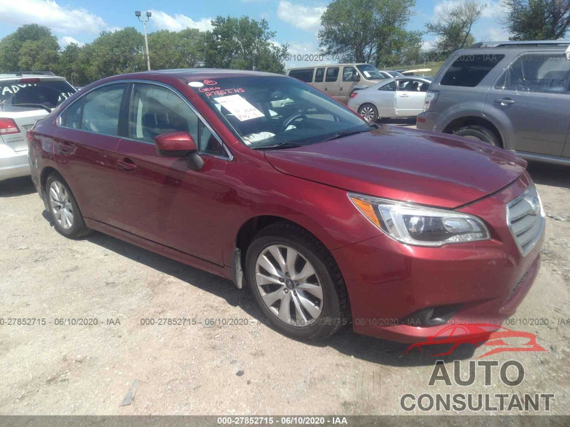 Subaru Legacy 2016 - 4S3BNBC67G3013794