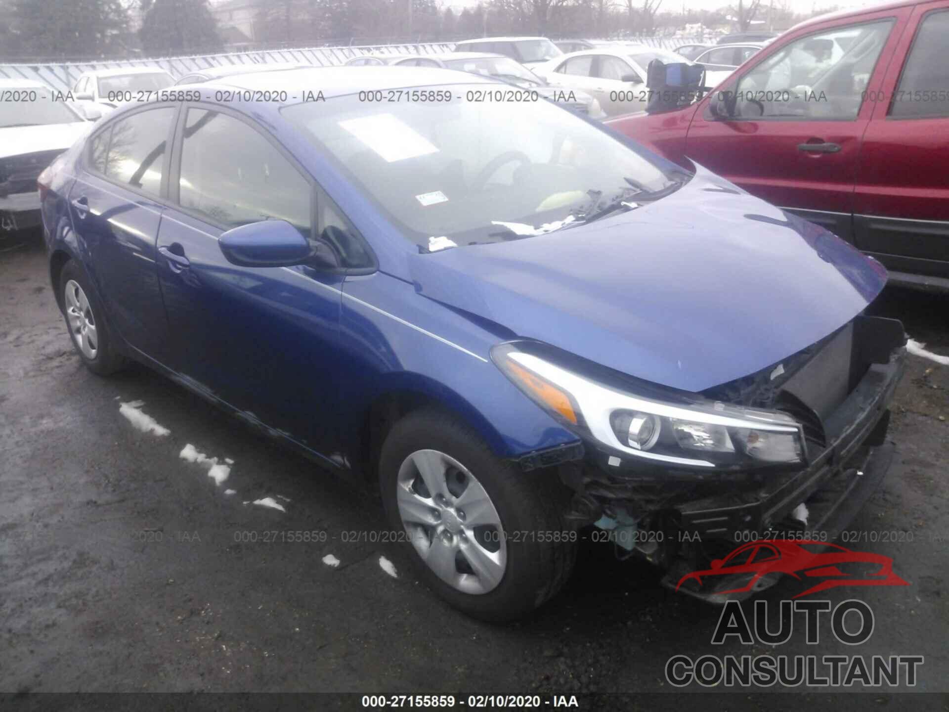 KIA FORTE 2018 - 3KPFK4A77JE211275