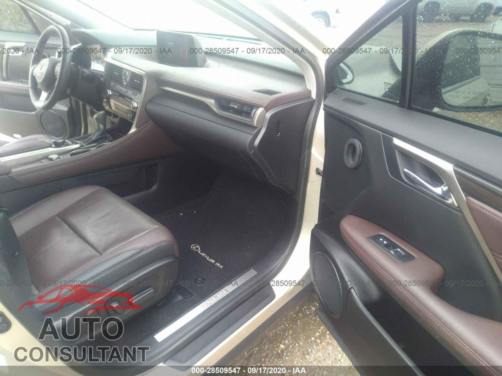 LEXUS RX 2017 - 2T2ZZMCAXHC047543