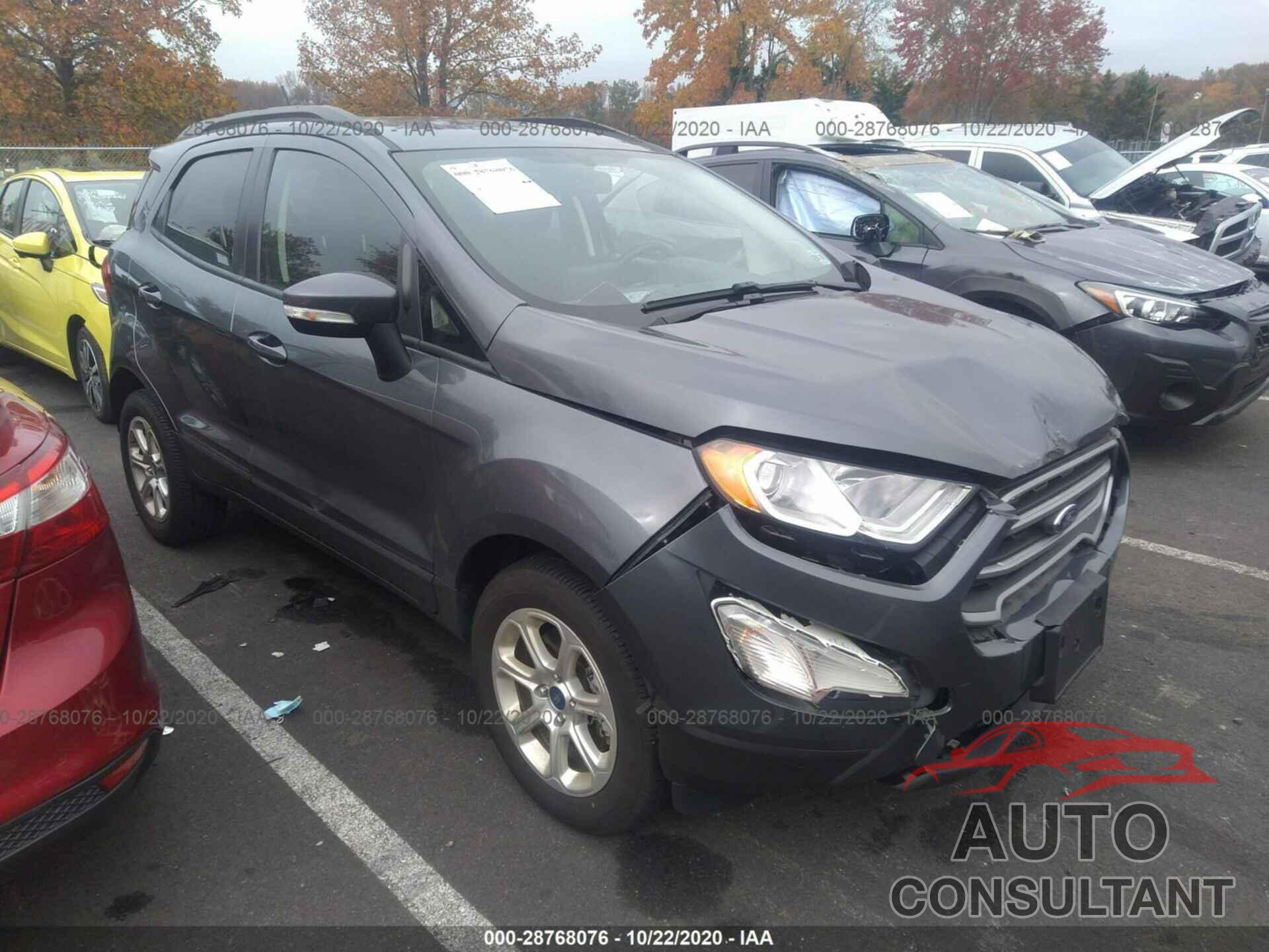 FORD ECOSPORT 2019 - MAJ3S2GE6KC257403