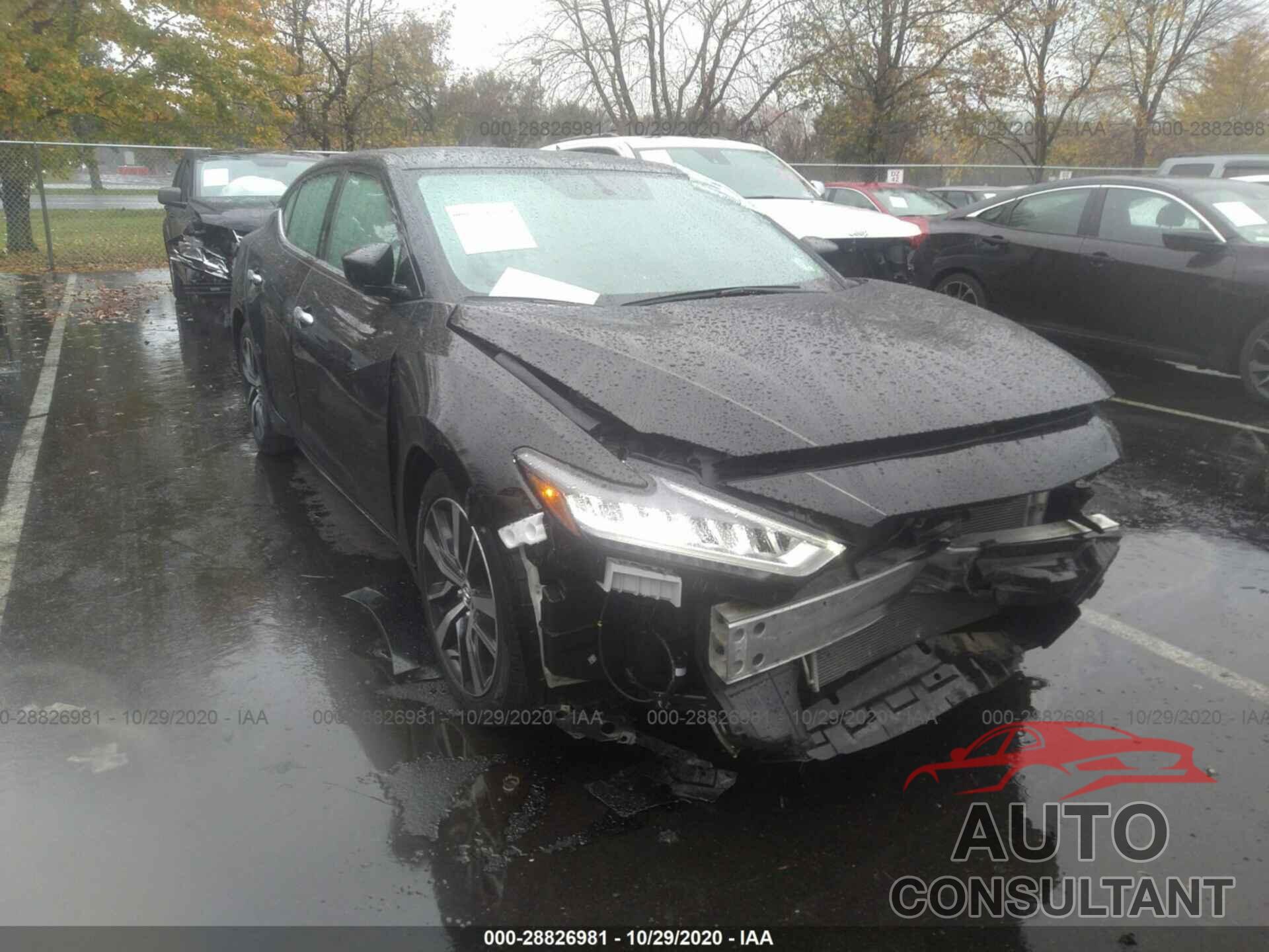 NISSAN MAXIMA 2019 - 1N4AA6AV0KC374601